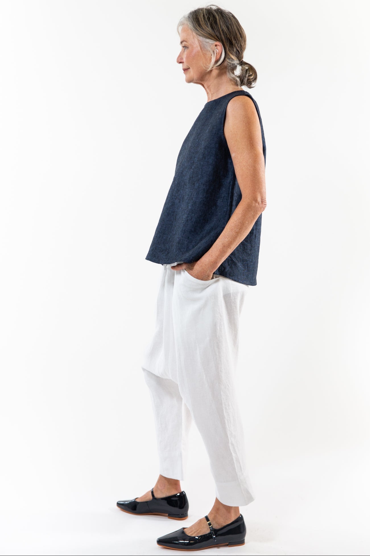 Mila Top | Navy