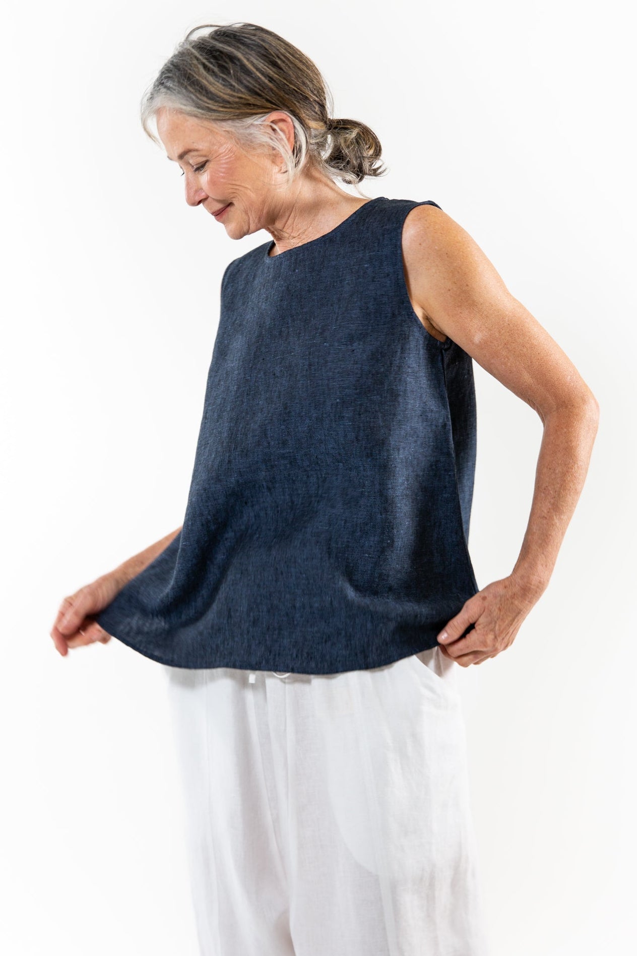 Mila Top | Navy