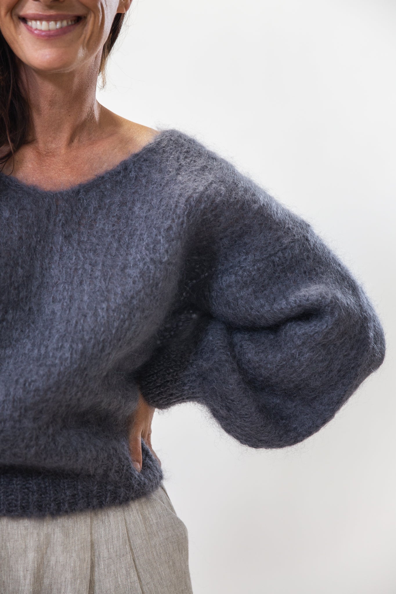 Milana Knit | Anthracite Grey