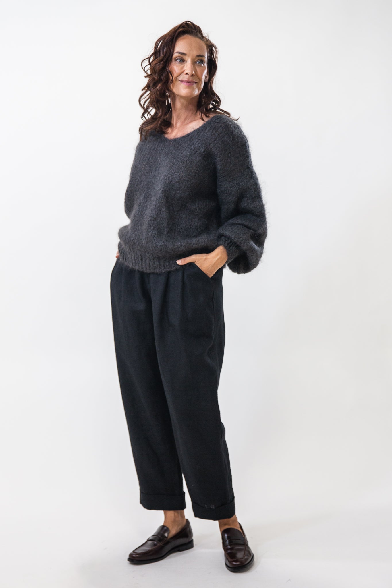 Milana Knit | Graphite