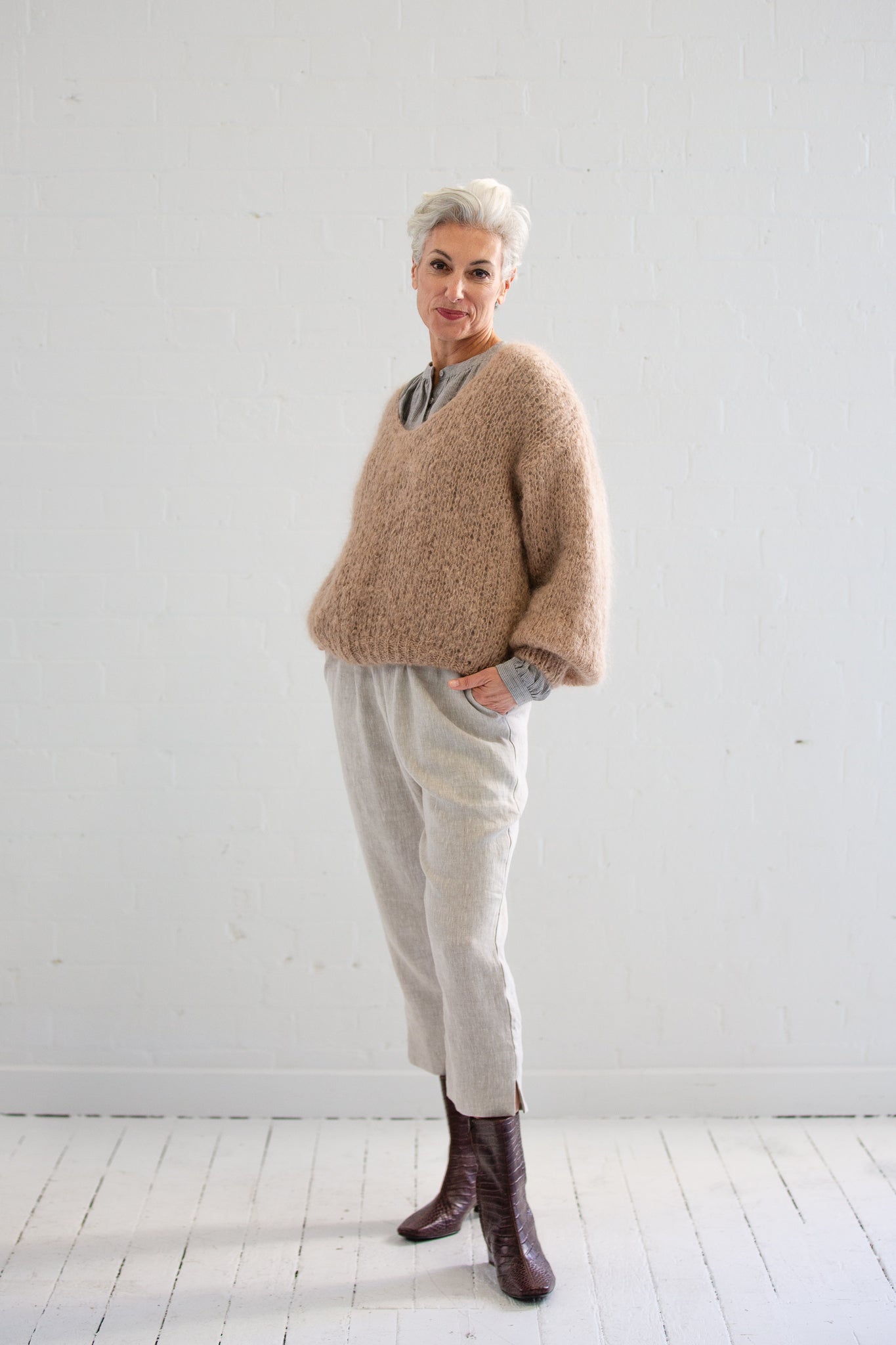 Milana Knit | Medium Brown