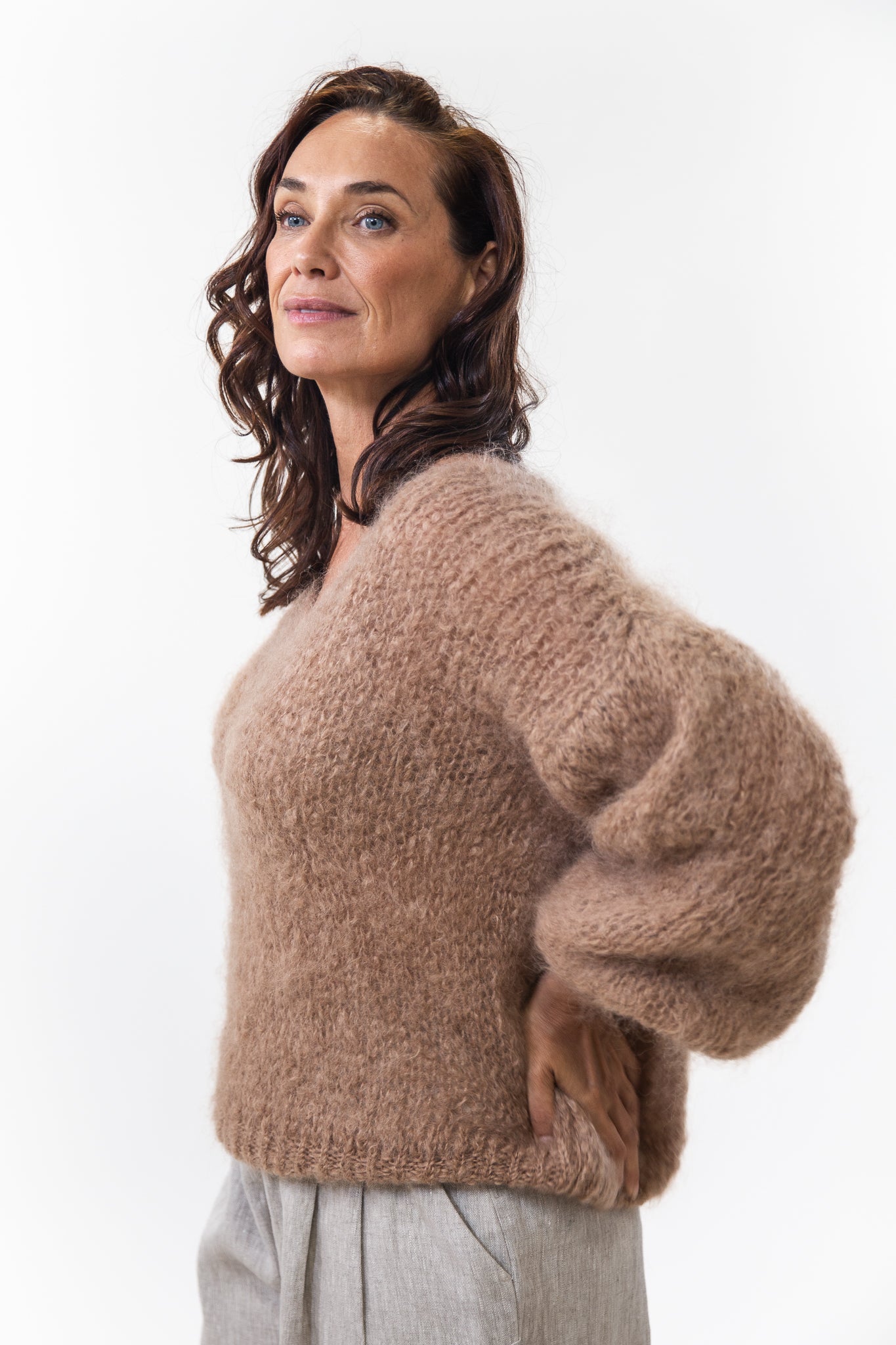 Milana Knit | Medium Brown