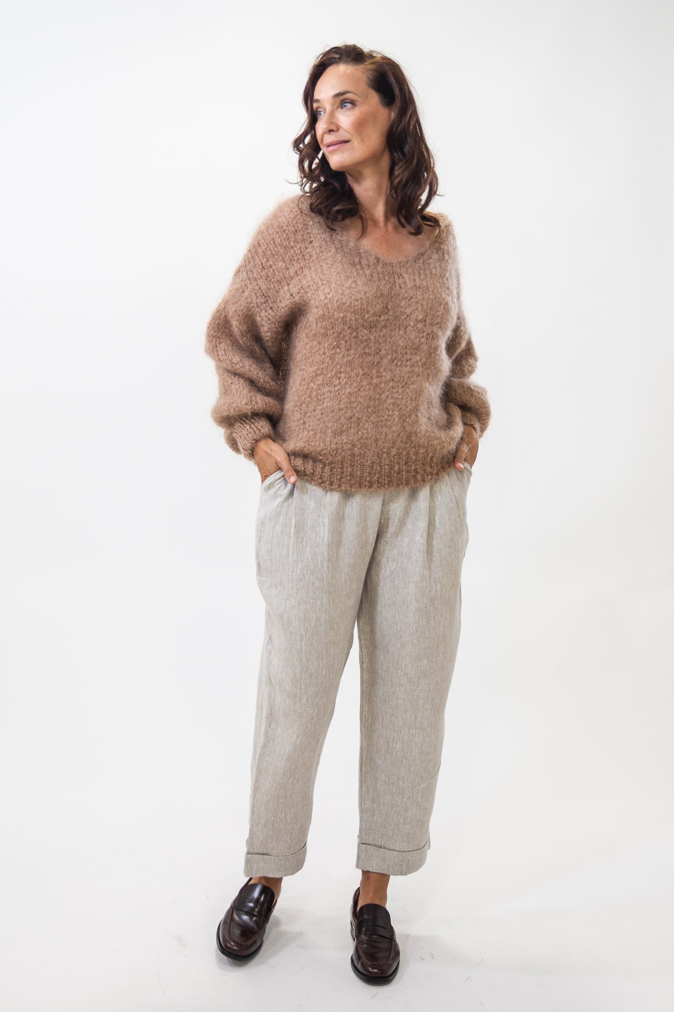 Milana Knit | Medium Brown