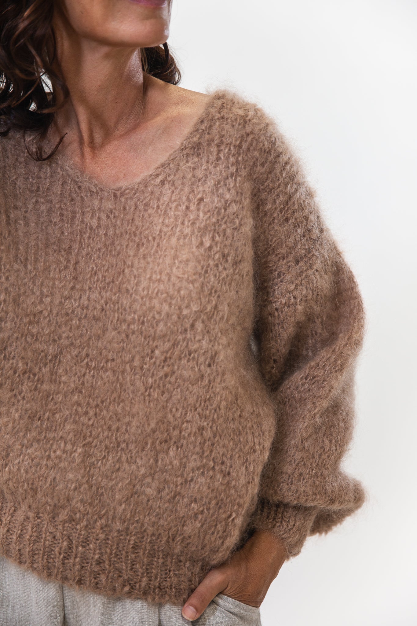 Milana Knit | Medium Brown