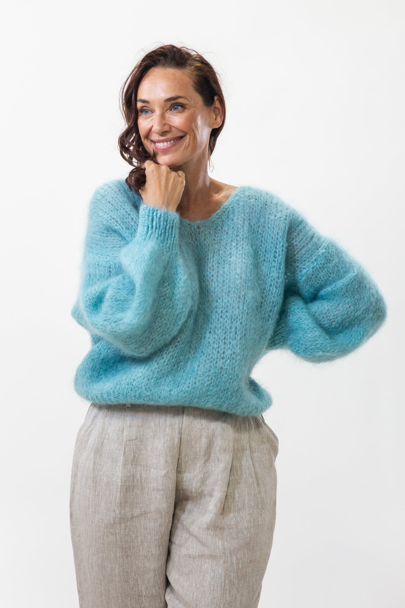 Milana Knit | Seafoam Green