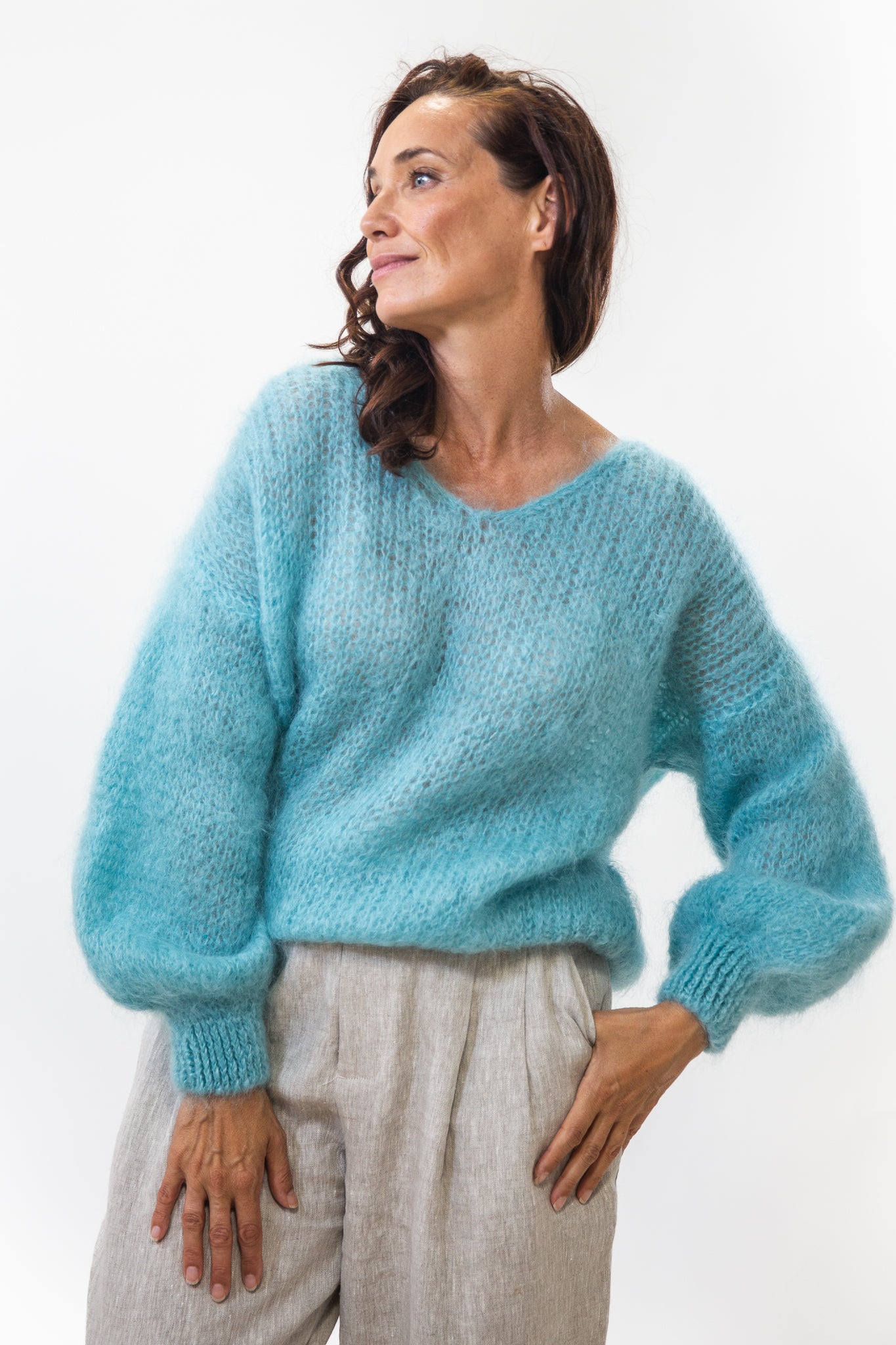 Milana Knit | Seafoam Green