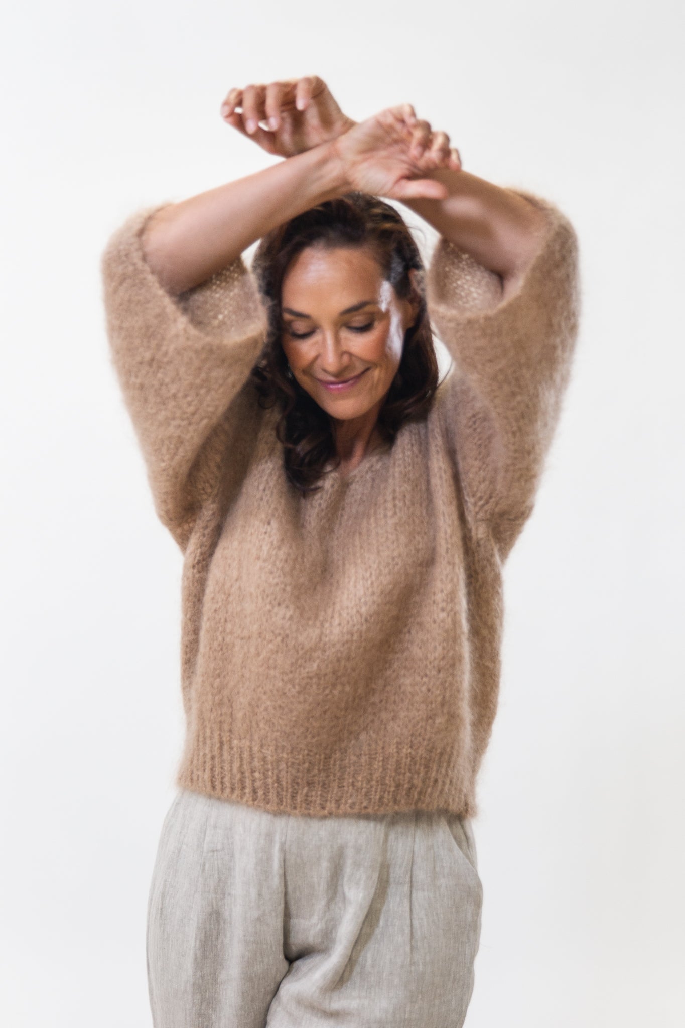 Miranda Pullover | Medium Brown