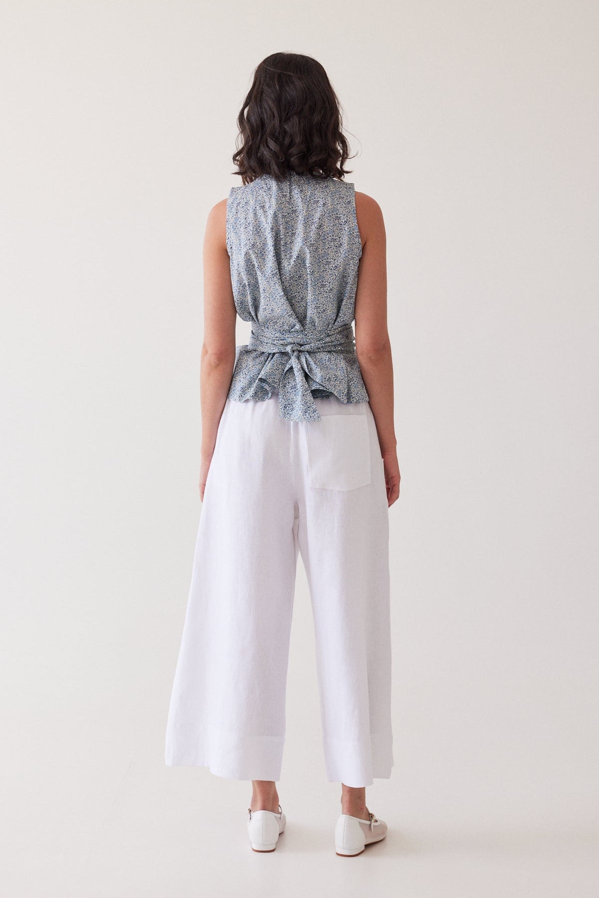 Oliver Pull On Pant | White