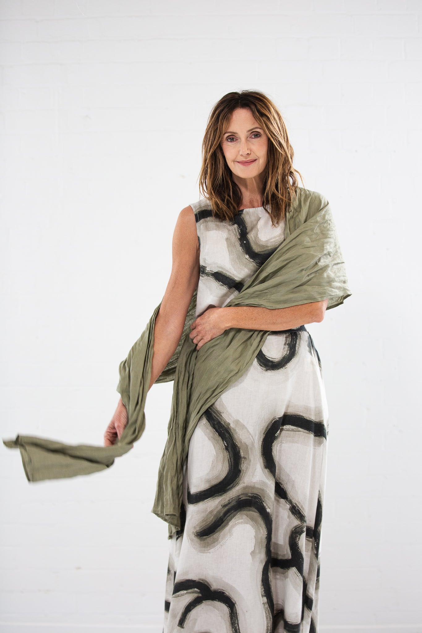 Obi Scarf | Silver Sage