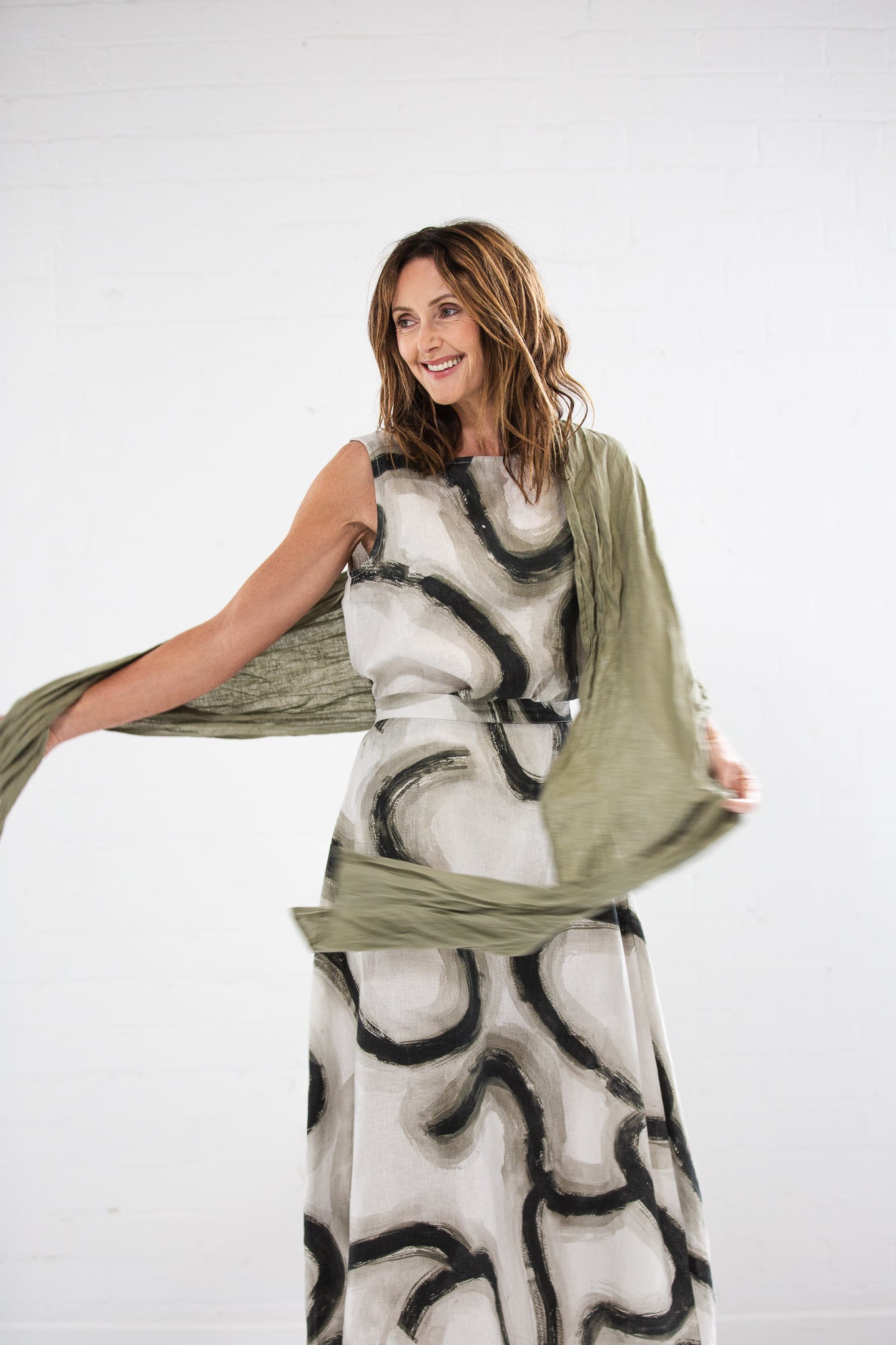 Obi Scarf | Silver Sage