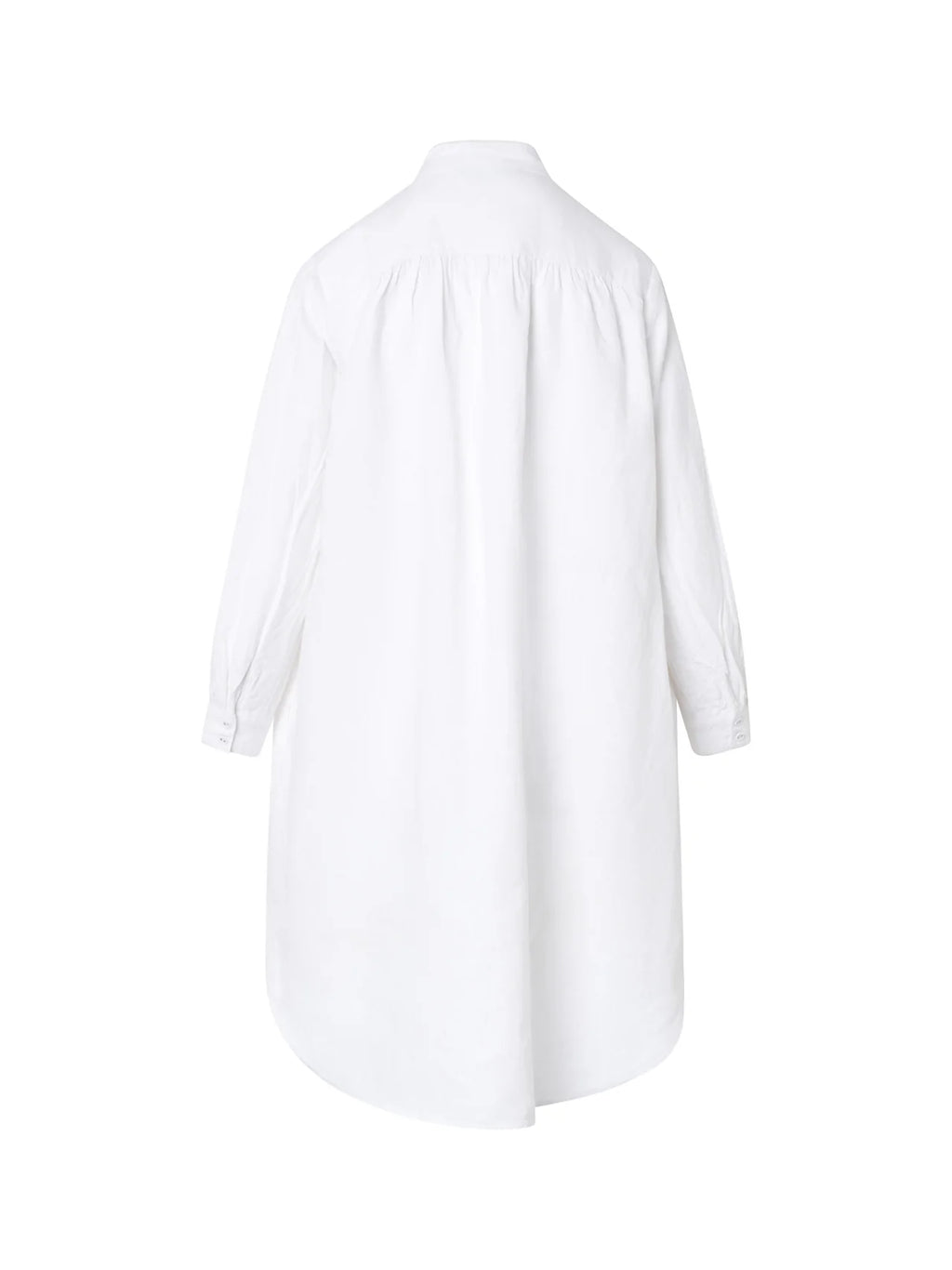 Ophelia Shirt Dress | White