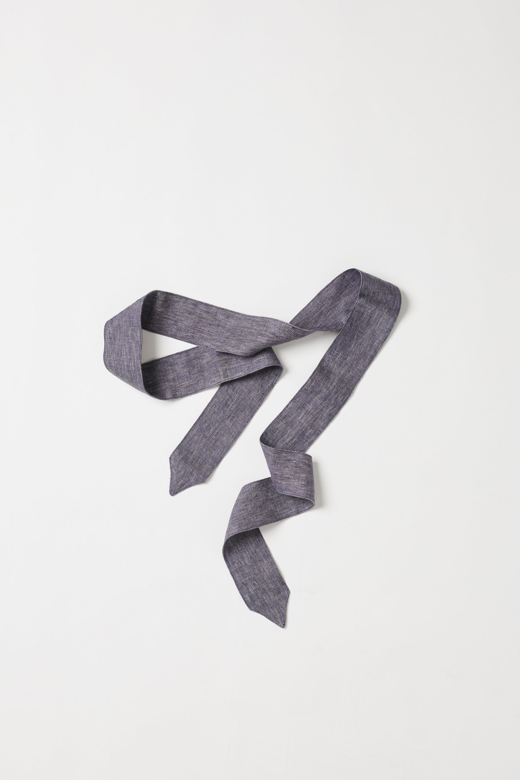 Pointed Tie | Dusty Denim
