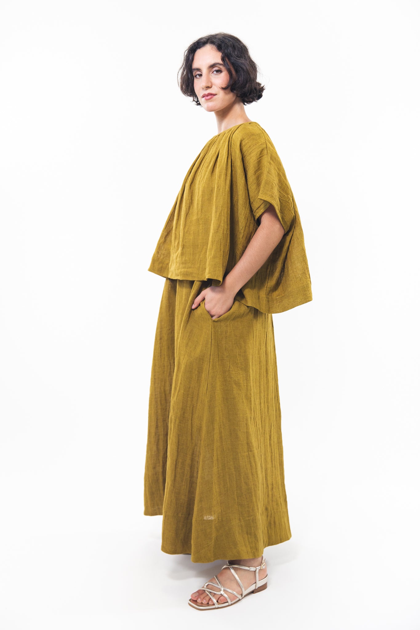 Poppy Top | Antique Moss