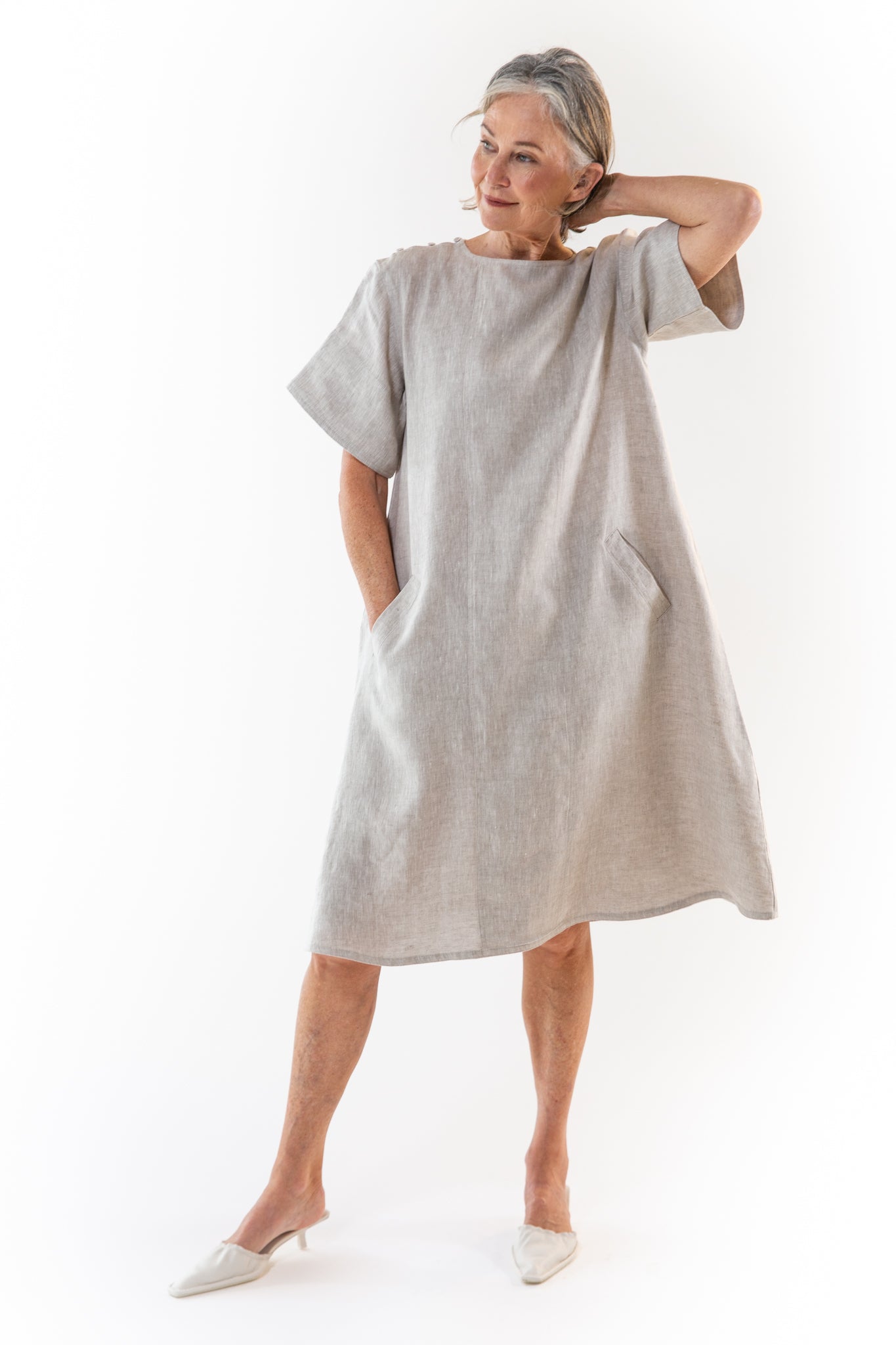 Rachel Dress | Neutral