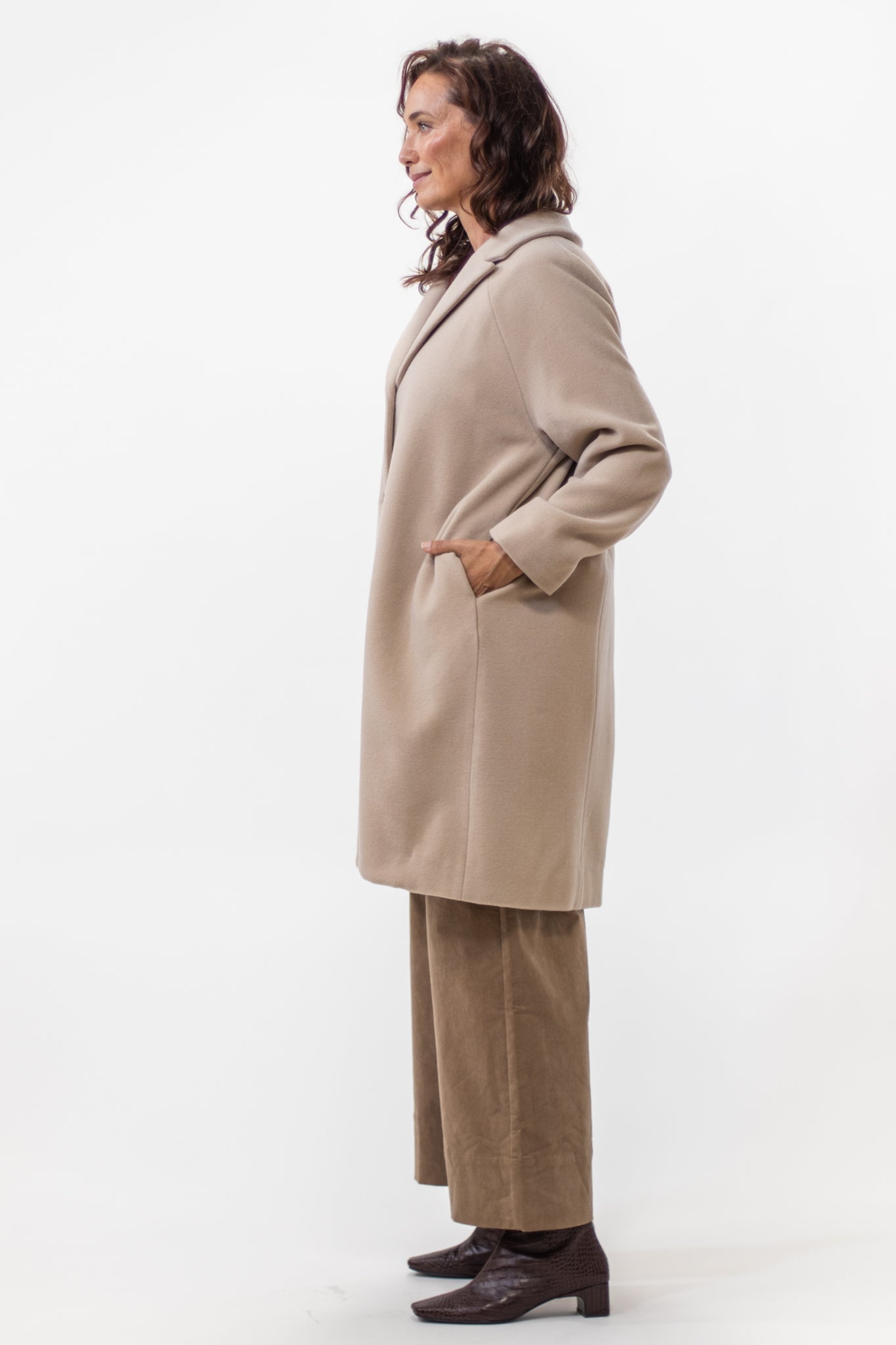 Rhys Coat | Biscuit