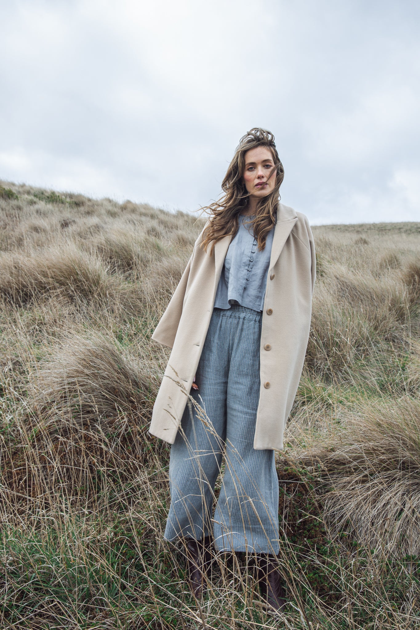 Rhys Coat | Biscuit