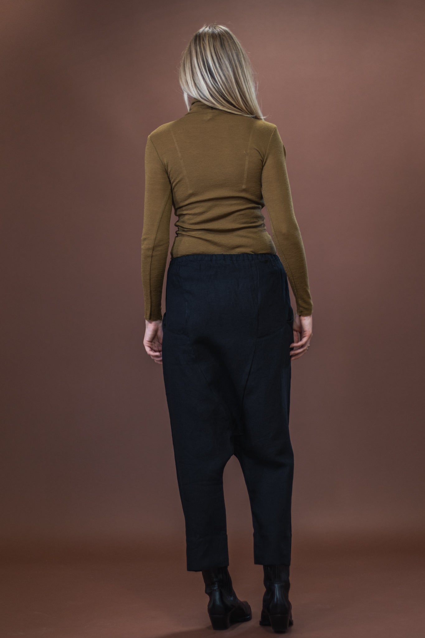 Merino Roll Neck | Bronze