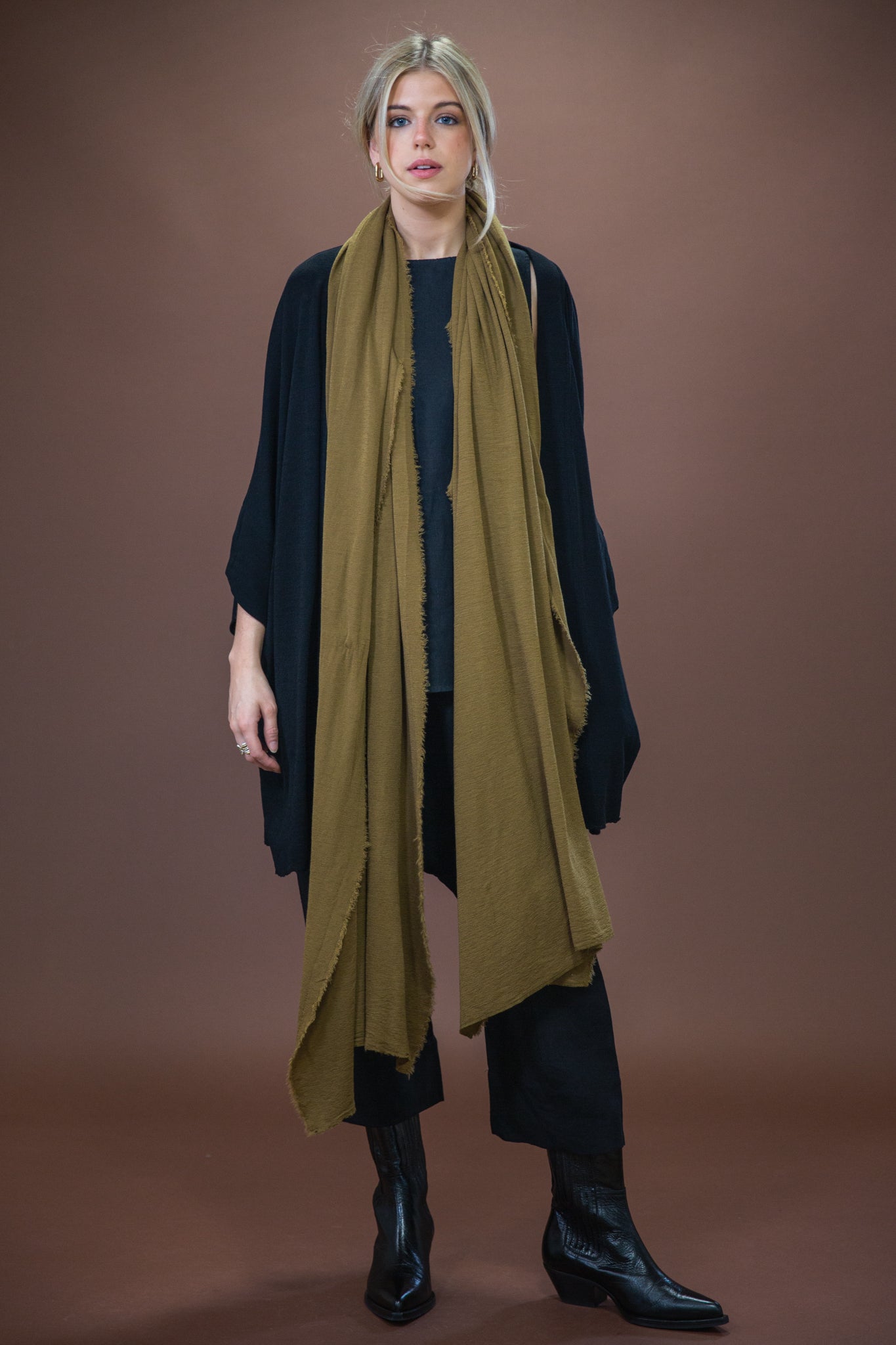 Merino Scarf | Bronze