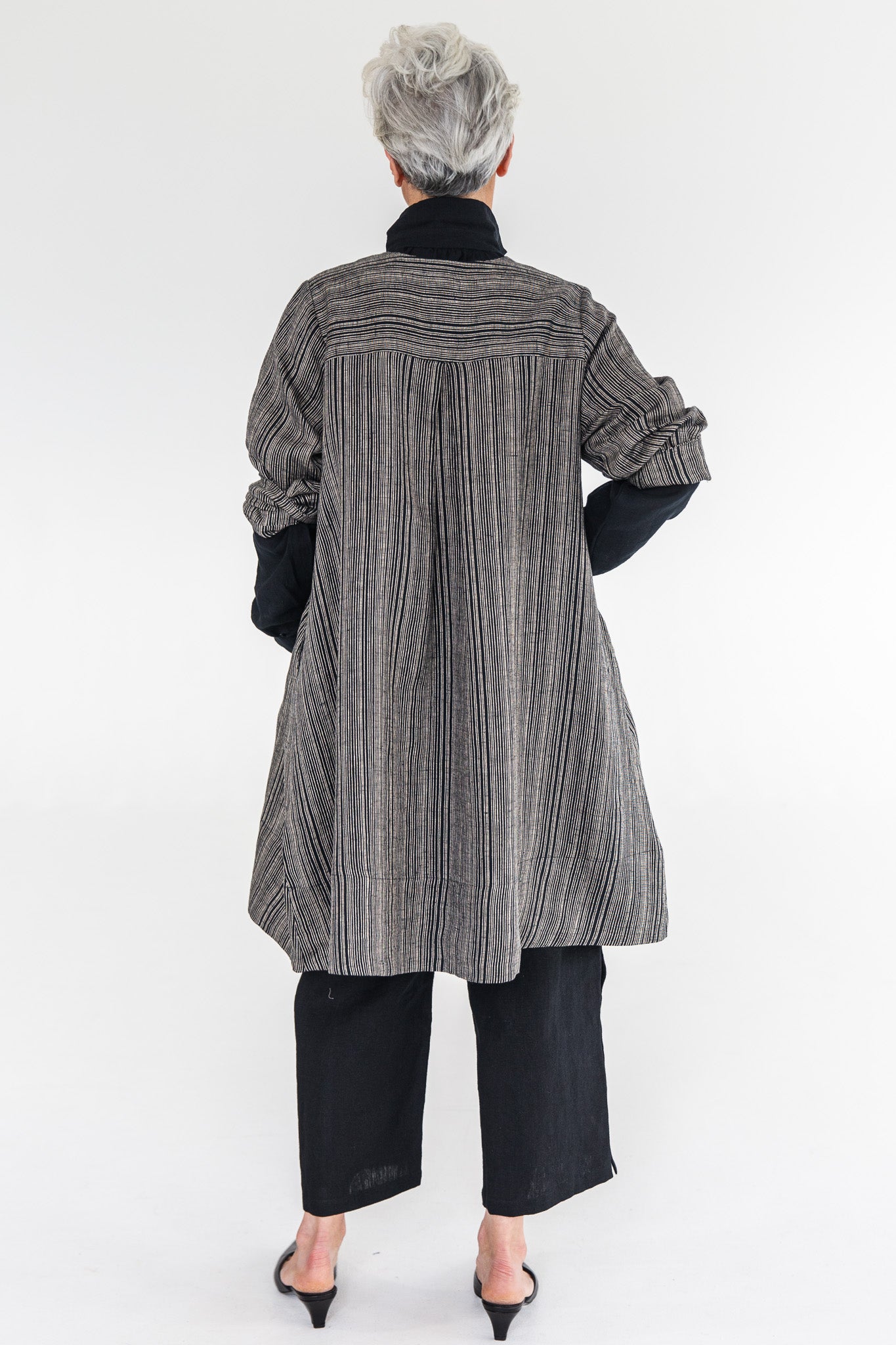 Rosalie Jacket | Raven Stripe