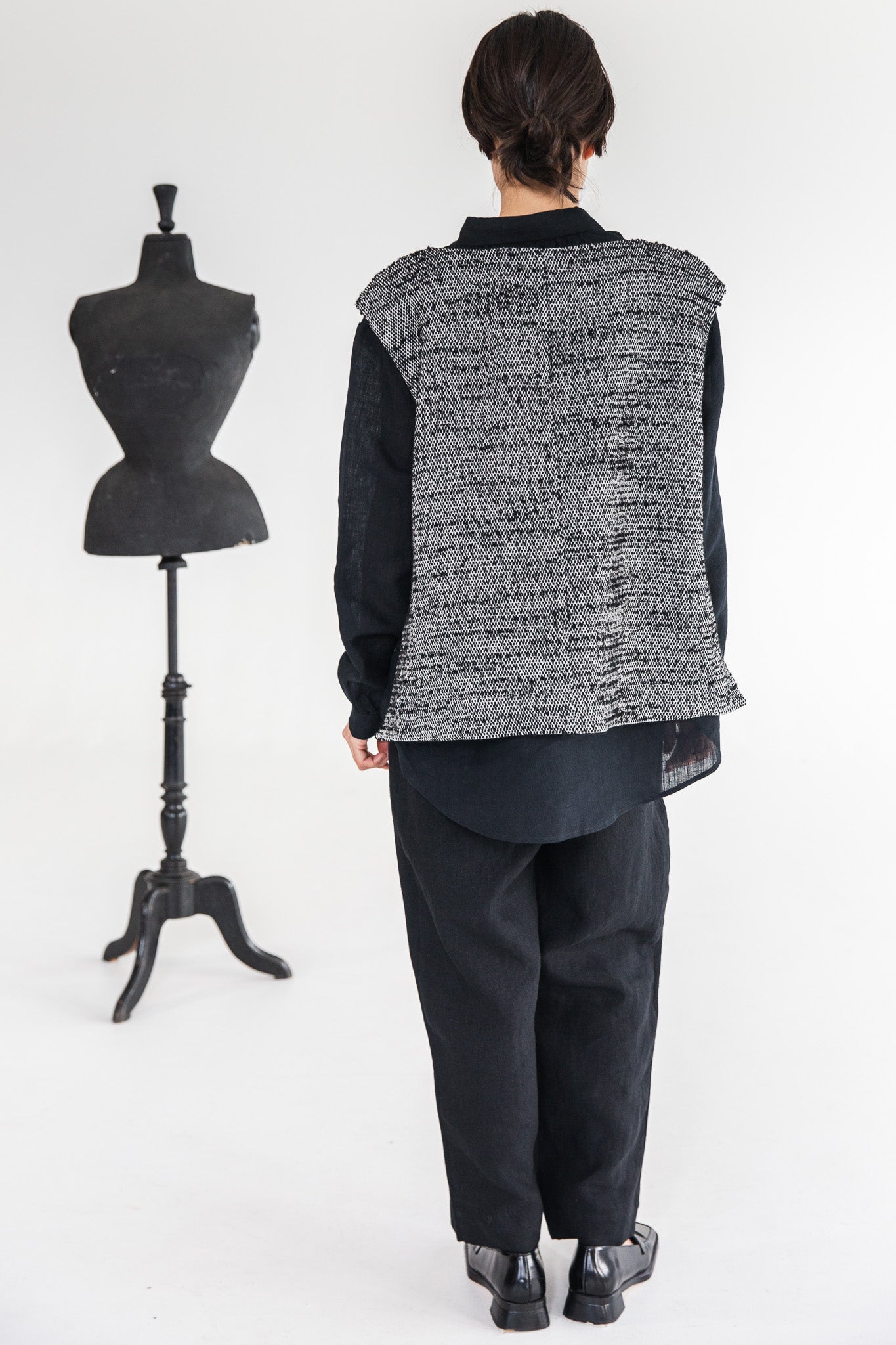 Mason Vest | Mottled Boucle