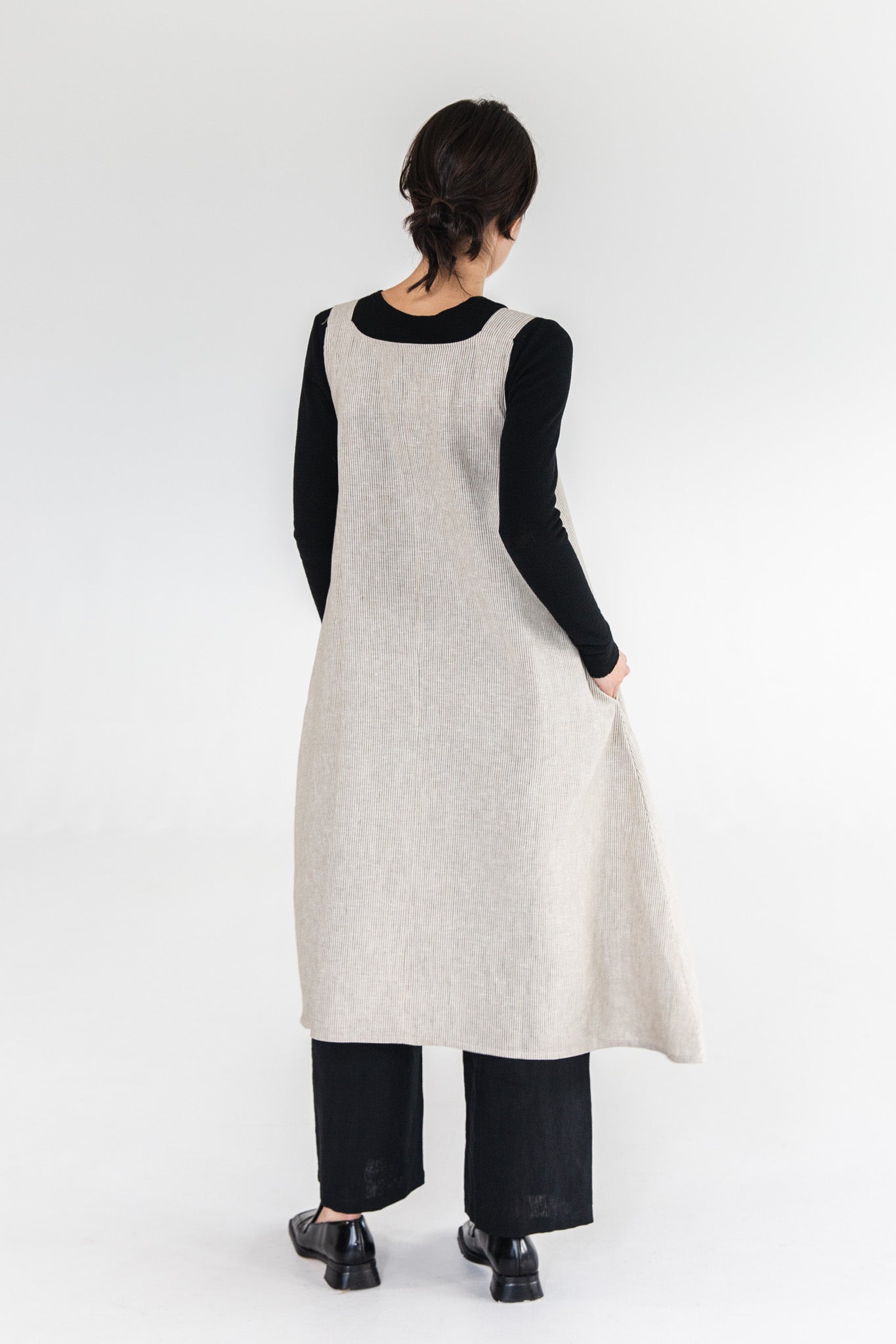Eliza Dress | Acorn Stripe