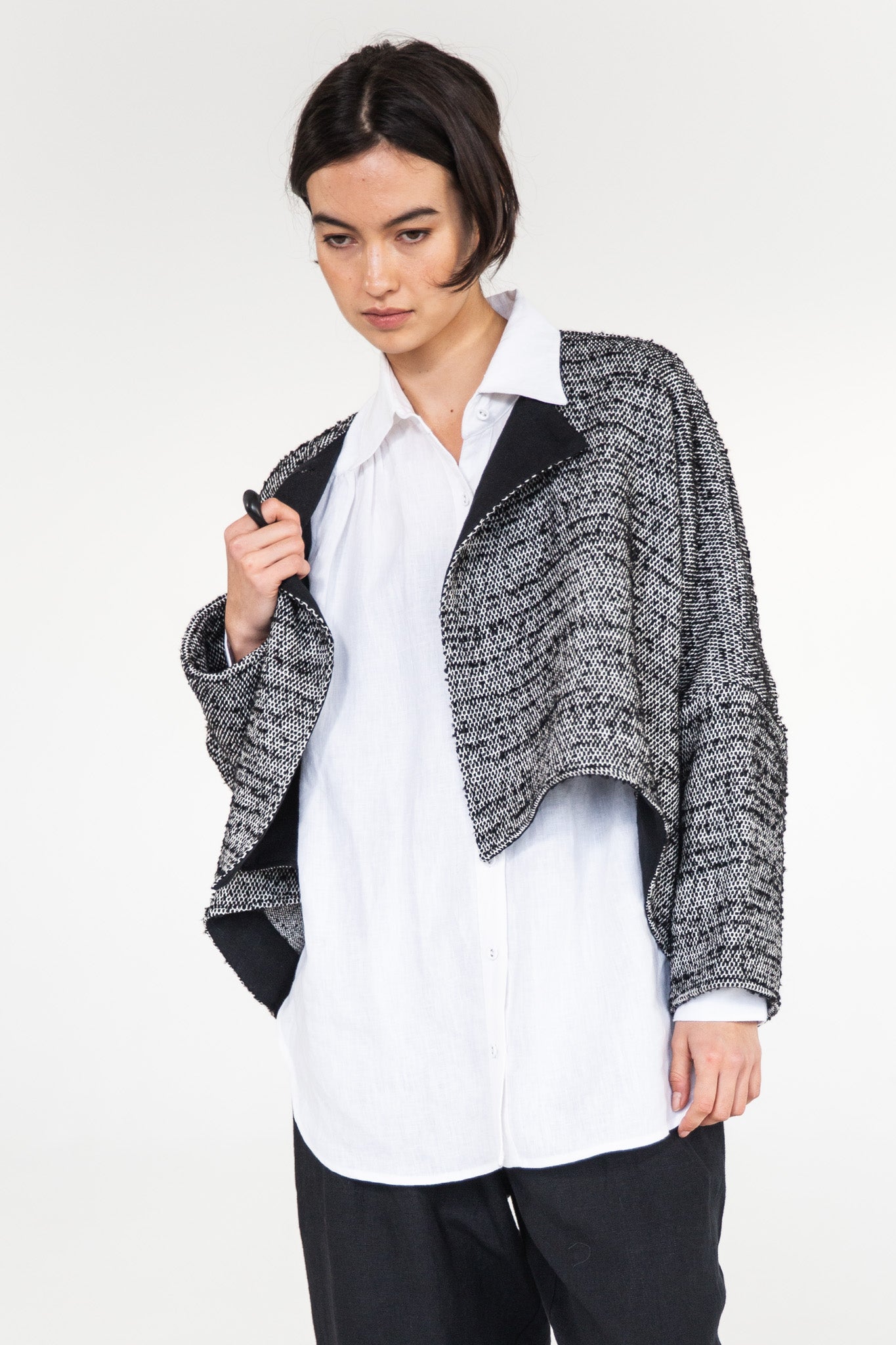 Vittoria Jacket | Mottled Boucle