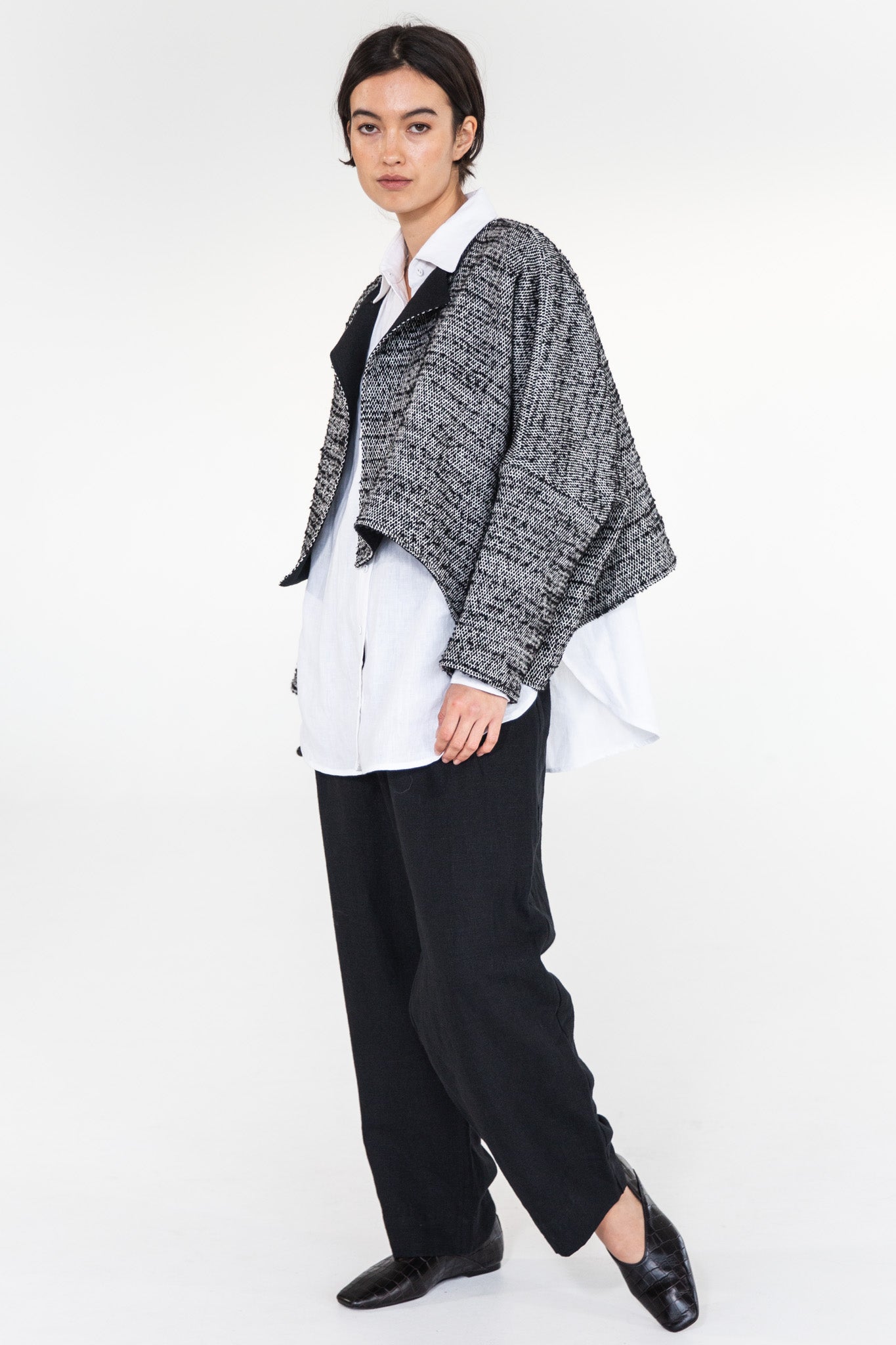 Vittoria Jacket | Mottled Boucle