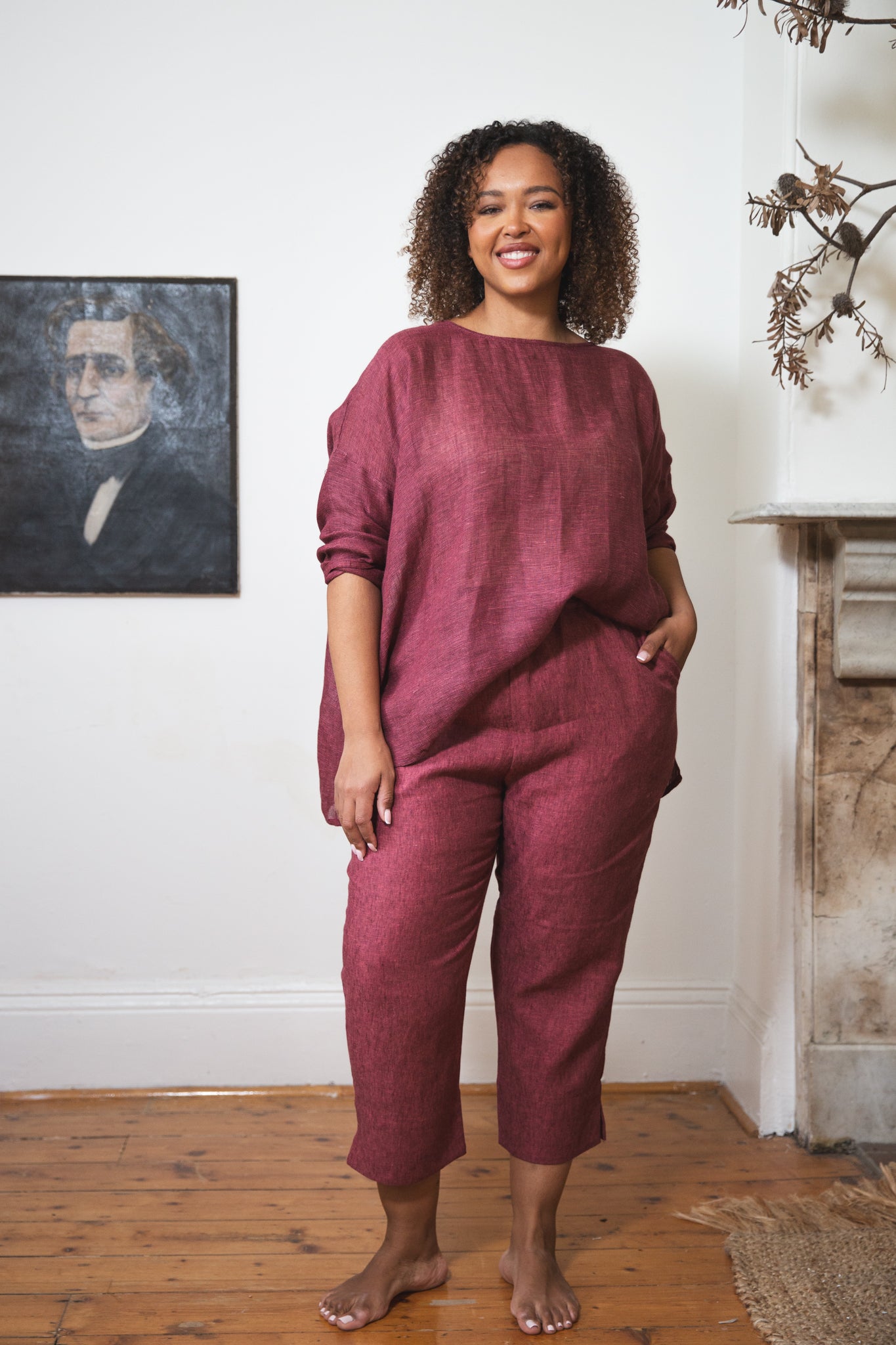 Teddy Pant | Peony