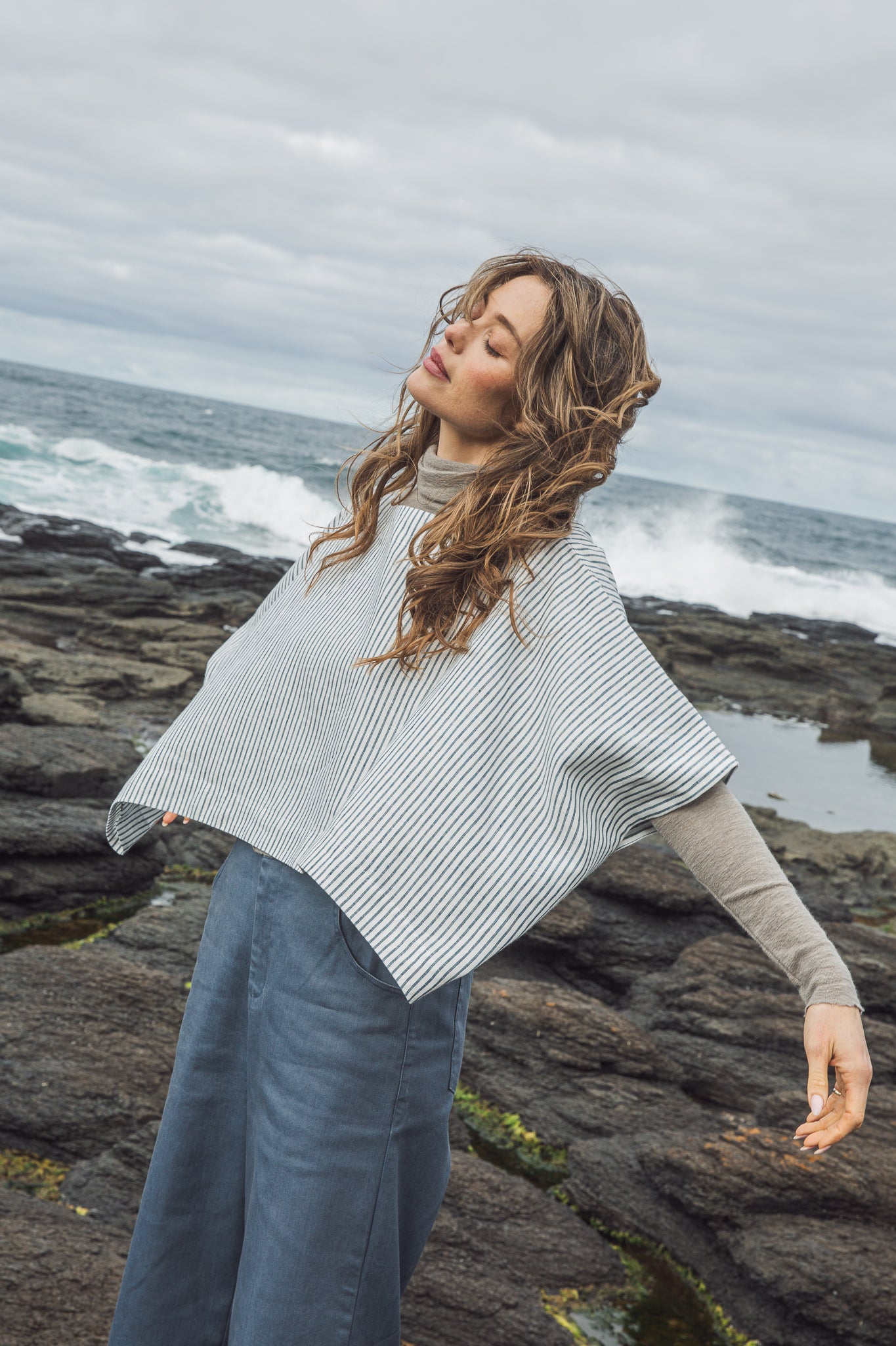 Tommy Top | Bluestone Stripe