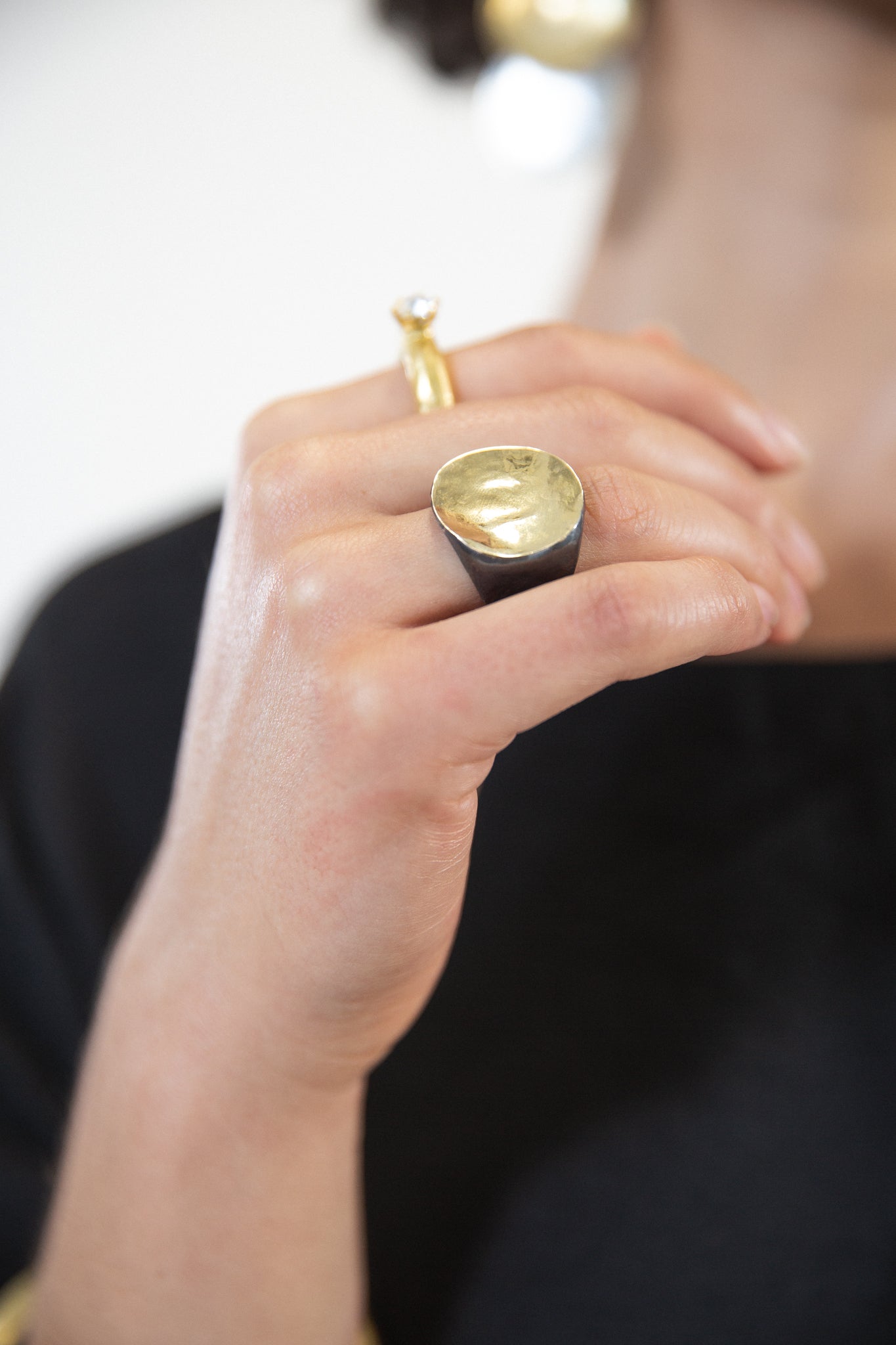 Ewa Jewelry | Turama Ring | Silver & Gold