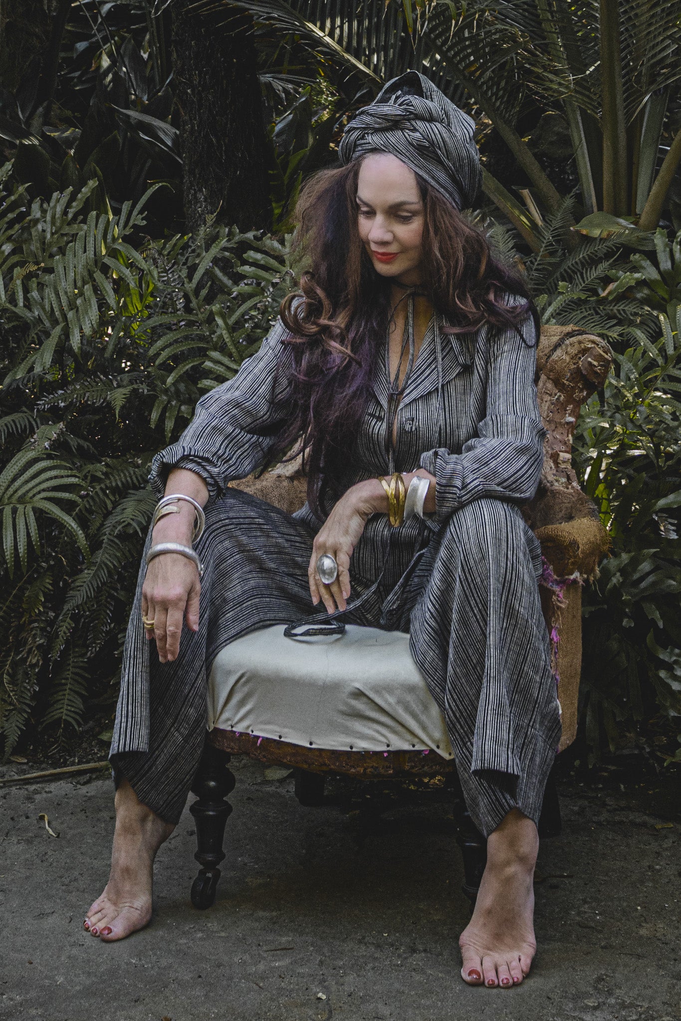 Conran Blazer | Raven Stripe