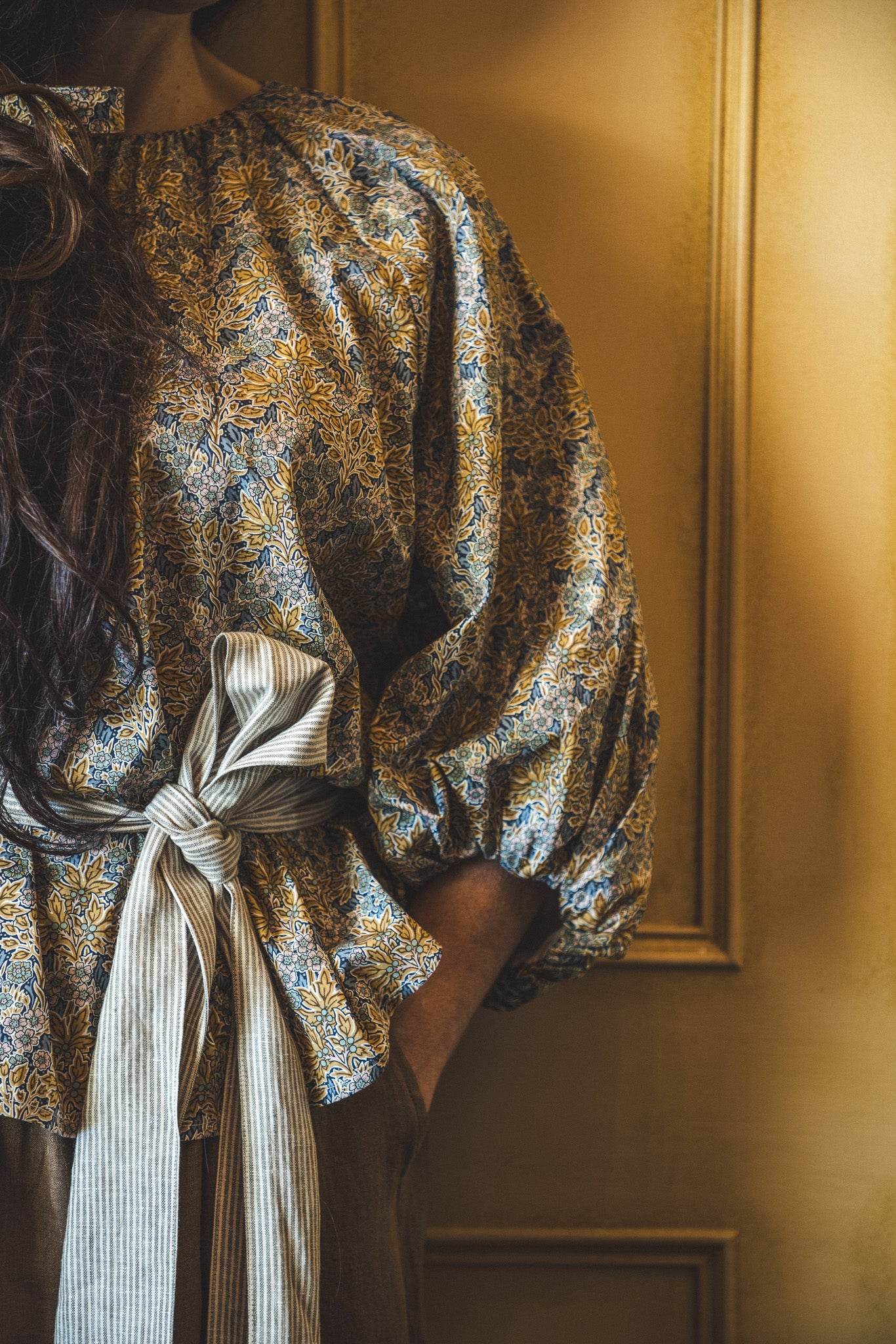 Tie Belt | Acorn Stripe