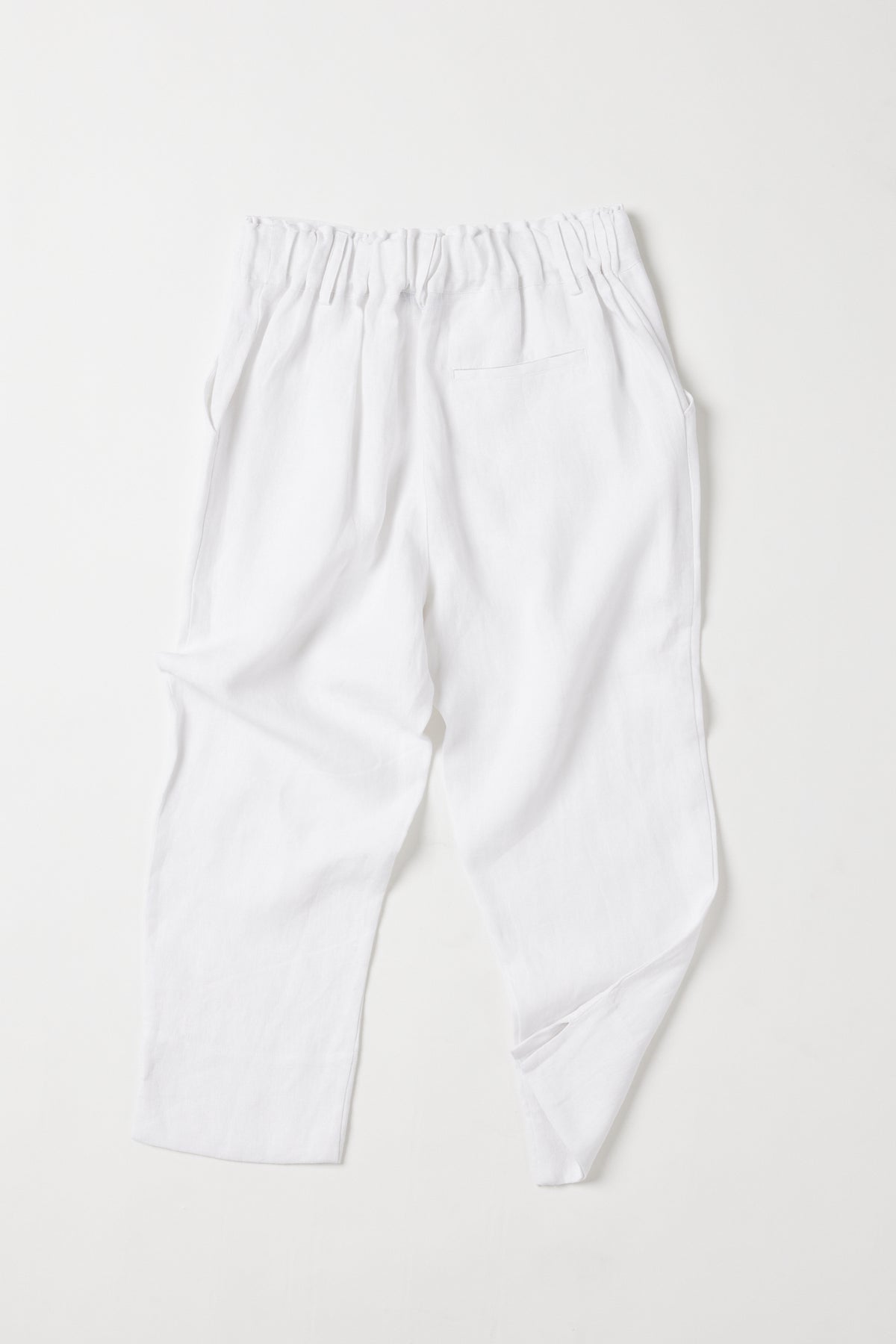 Walter Cropped Pant | White