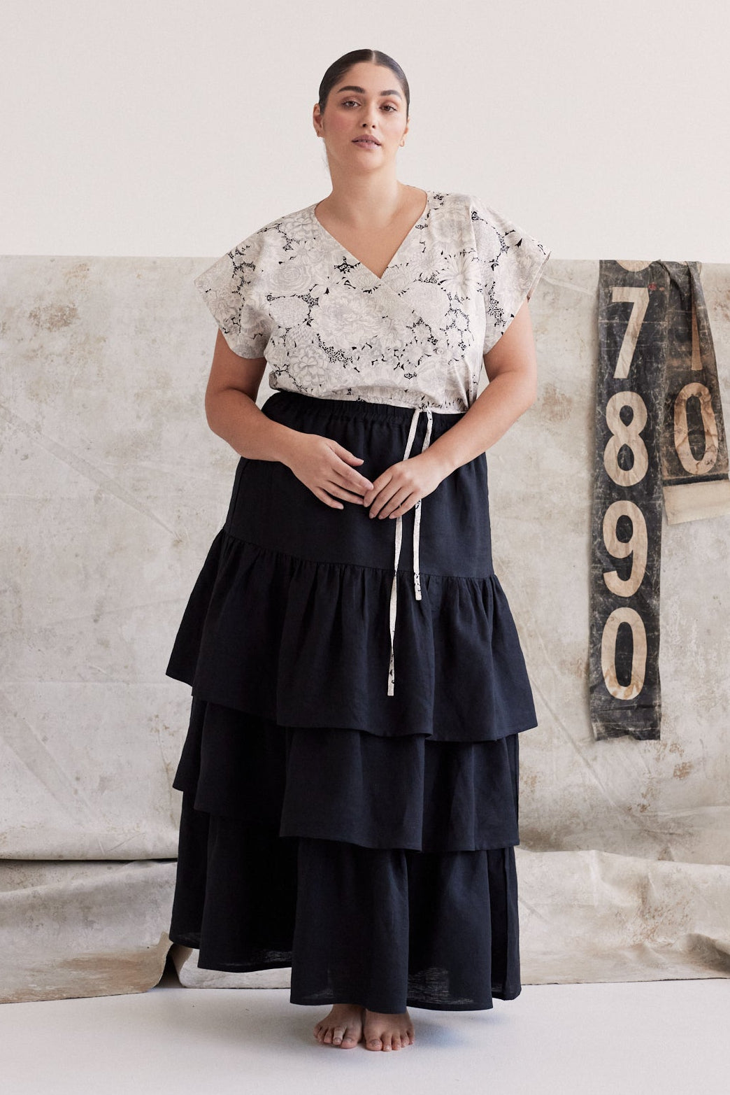 Wren Cross Over Top | English Bloom Liberty