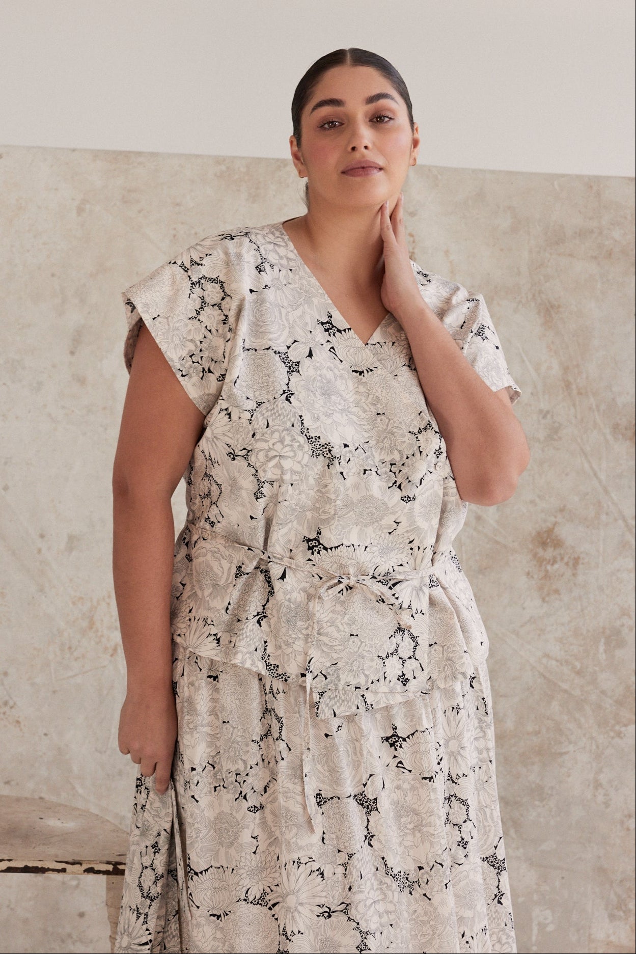 Wren Cross Over Top | English Bloom Liberty