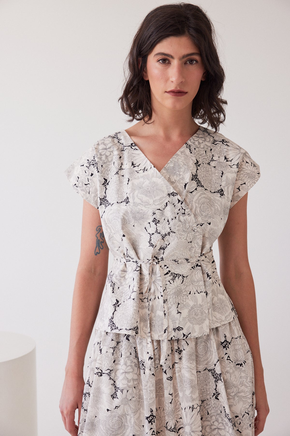 Wren Cross Over Top | English Bloom Liberty