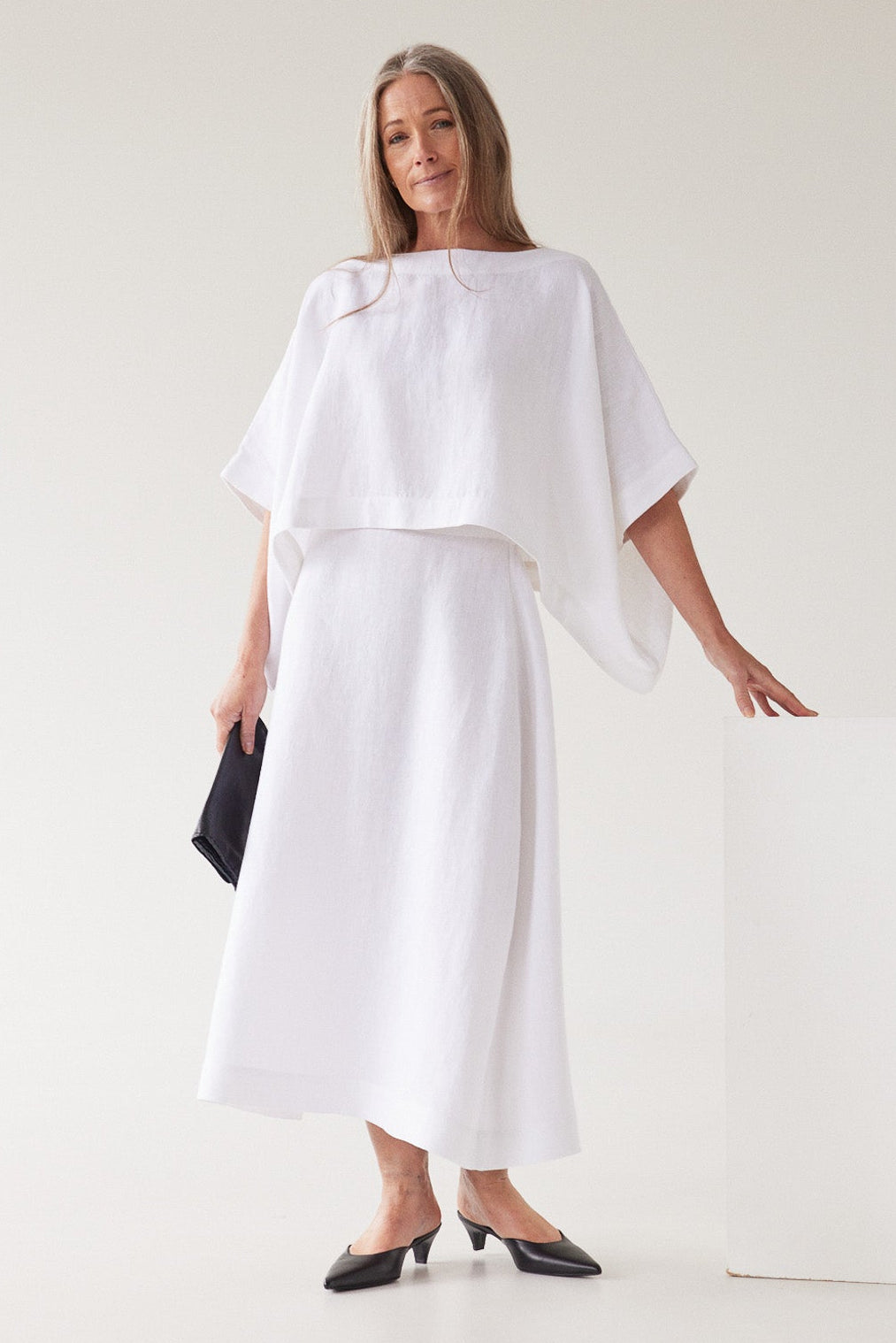 Alba Skirt | White
