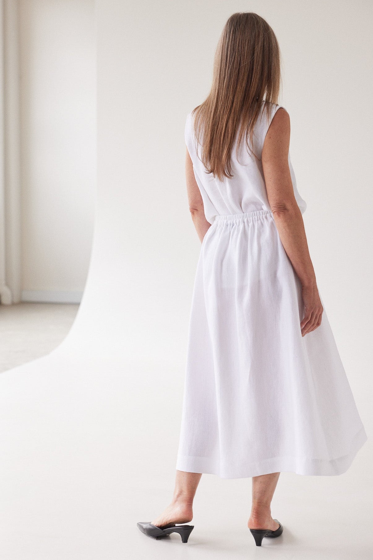 Alba Skirt | White