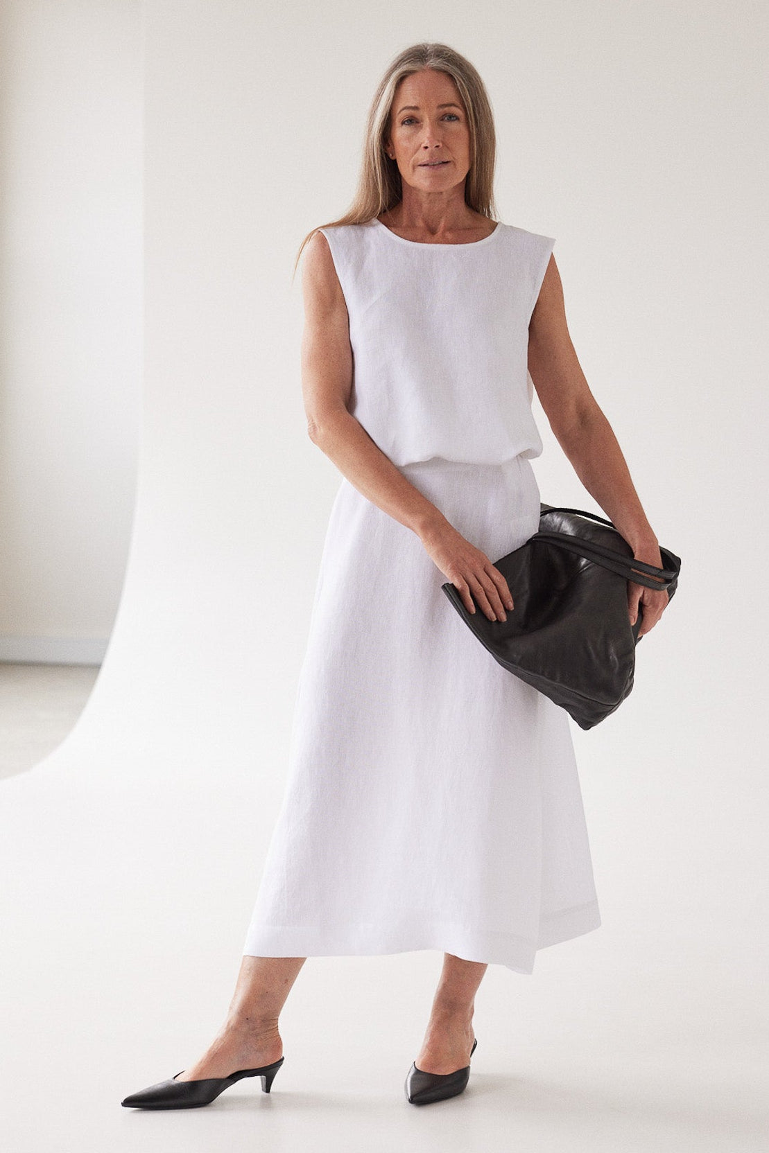 Alba Skirt | White