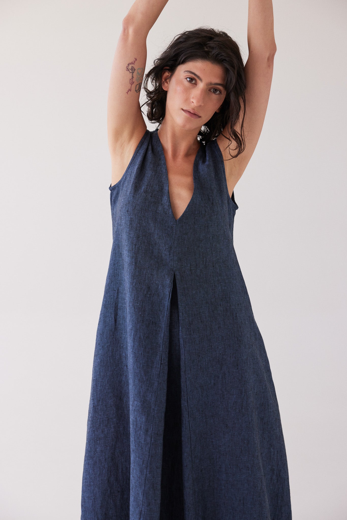 Albert Reversible Dress | Navy