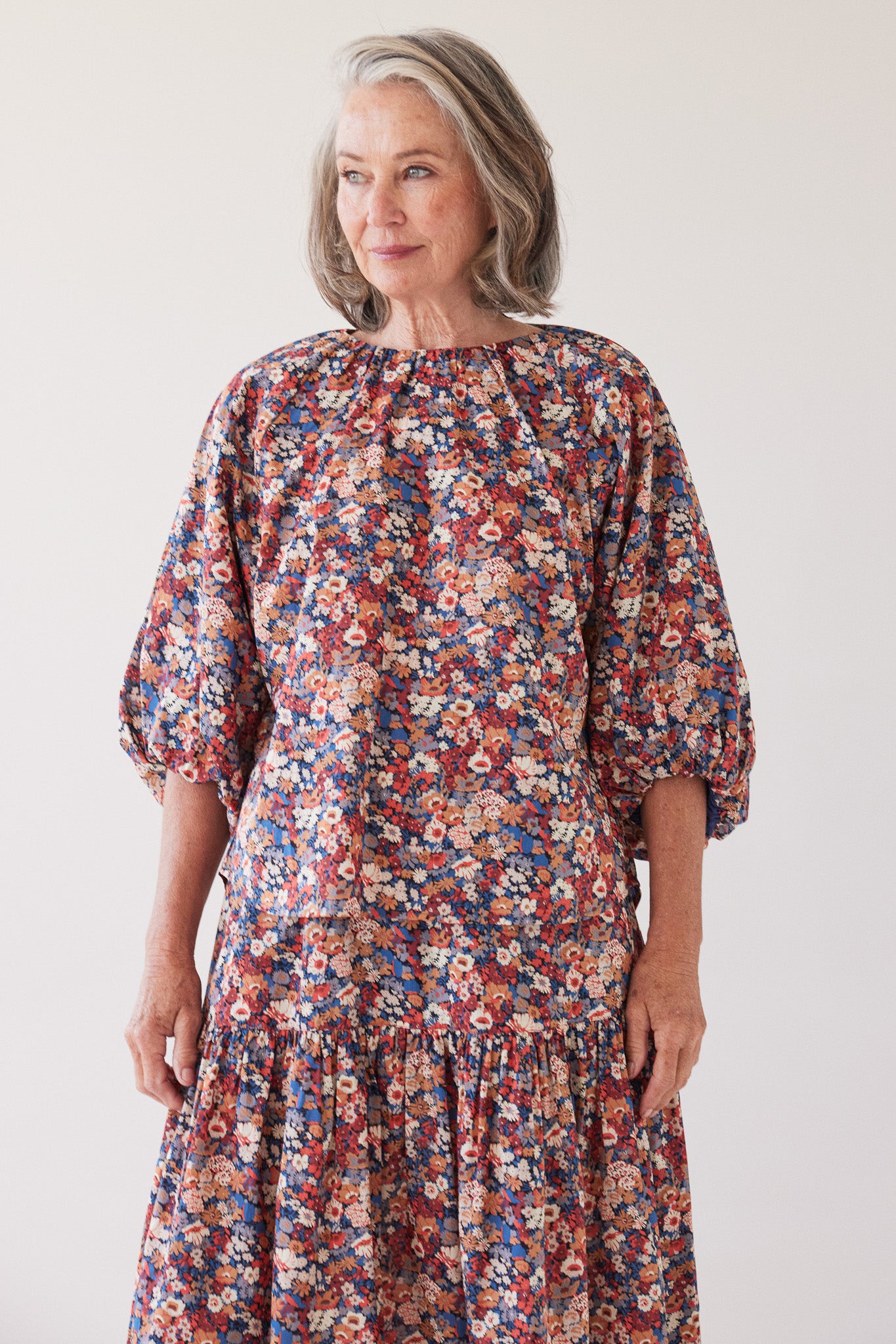 Antonette Puff Sleeve Top | Thorpe Liberty
