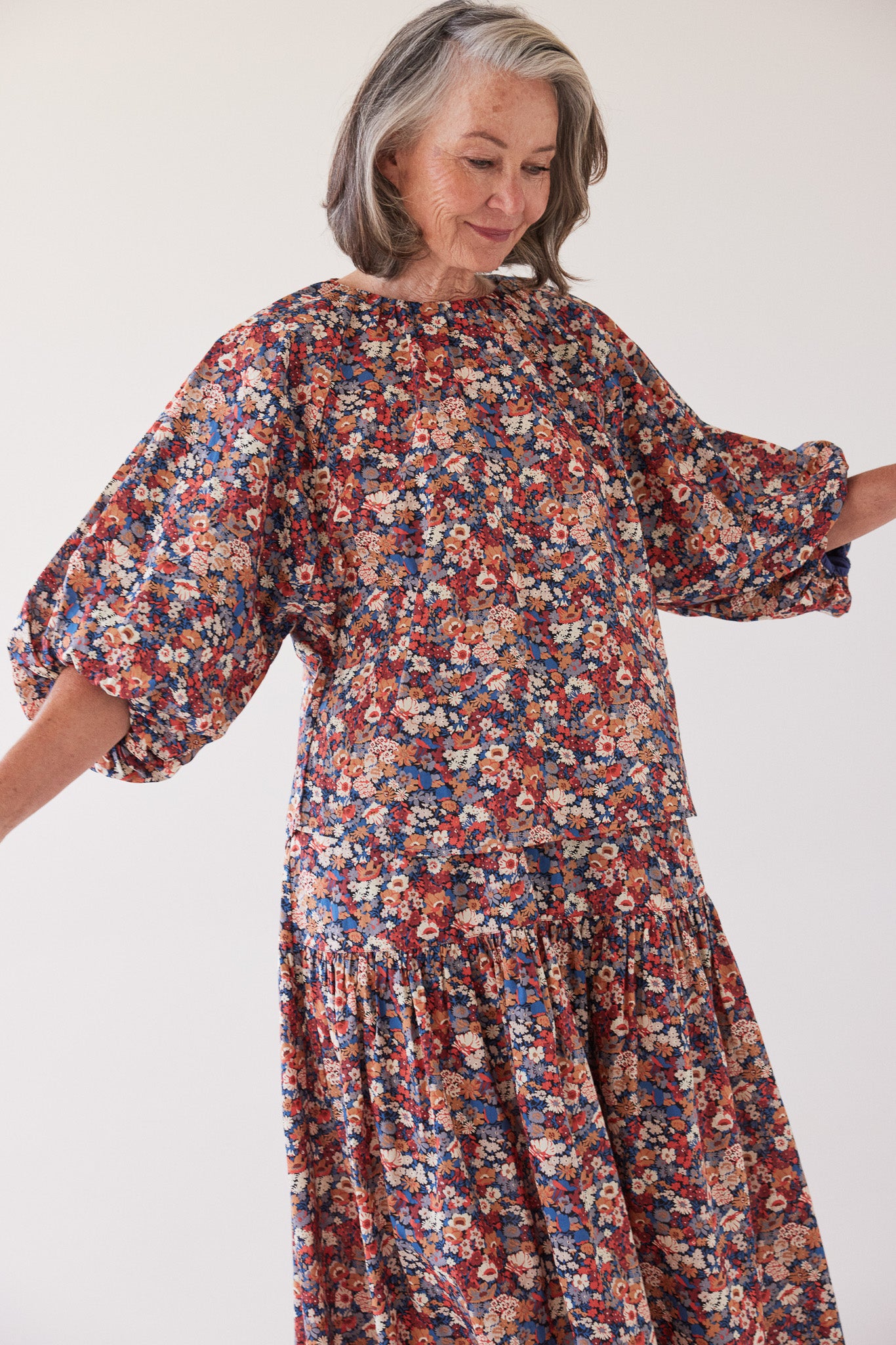 Antonette Puff Sleeve Top | Thorpe Liberty