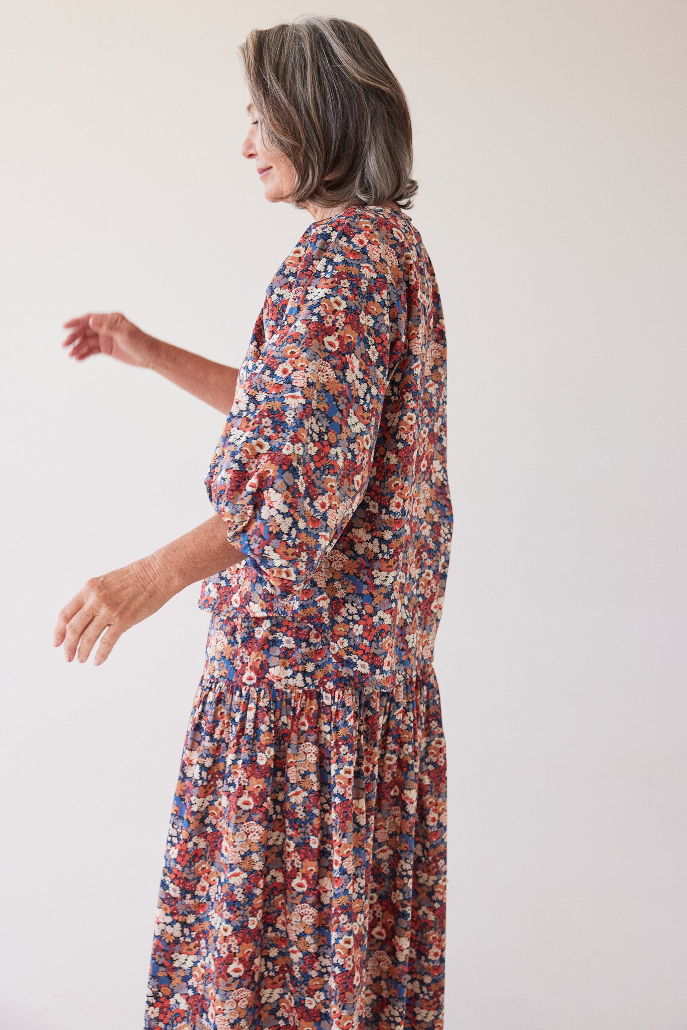 Antonette Puff Sleeve Top | Thorpe Liberty