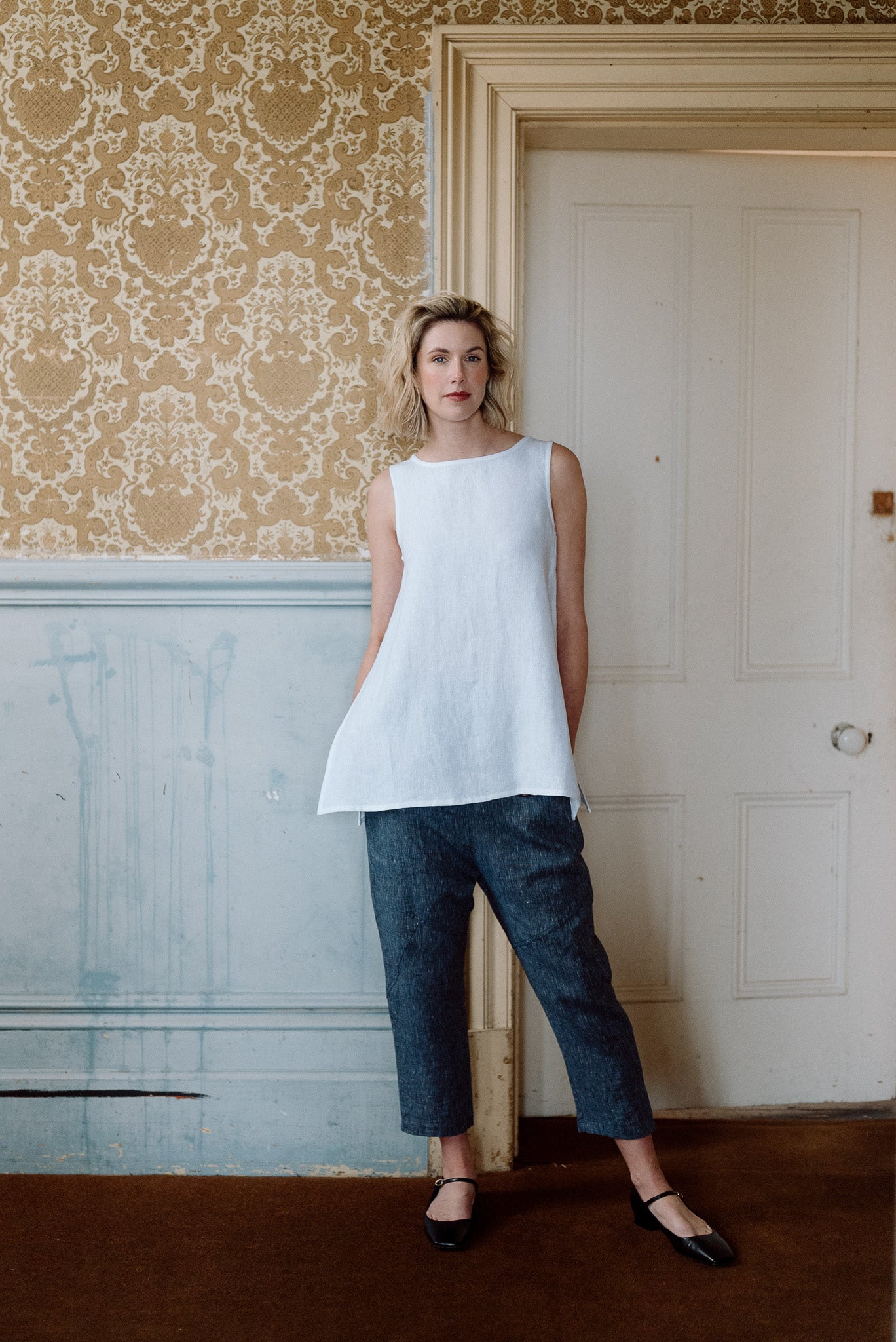 Asher Top | White