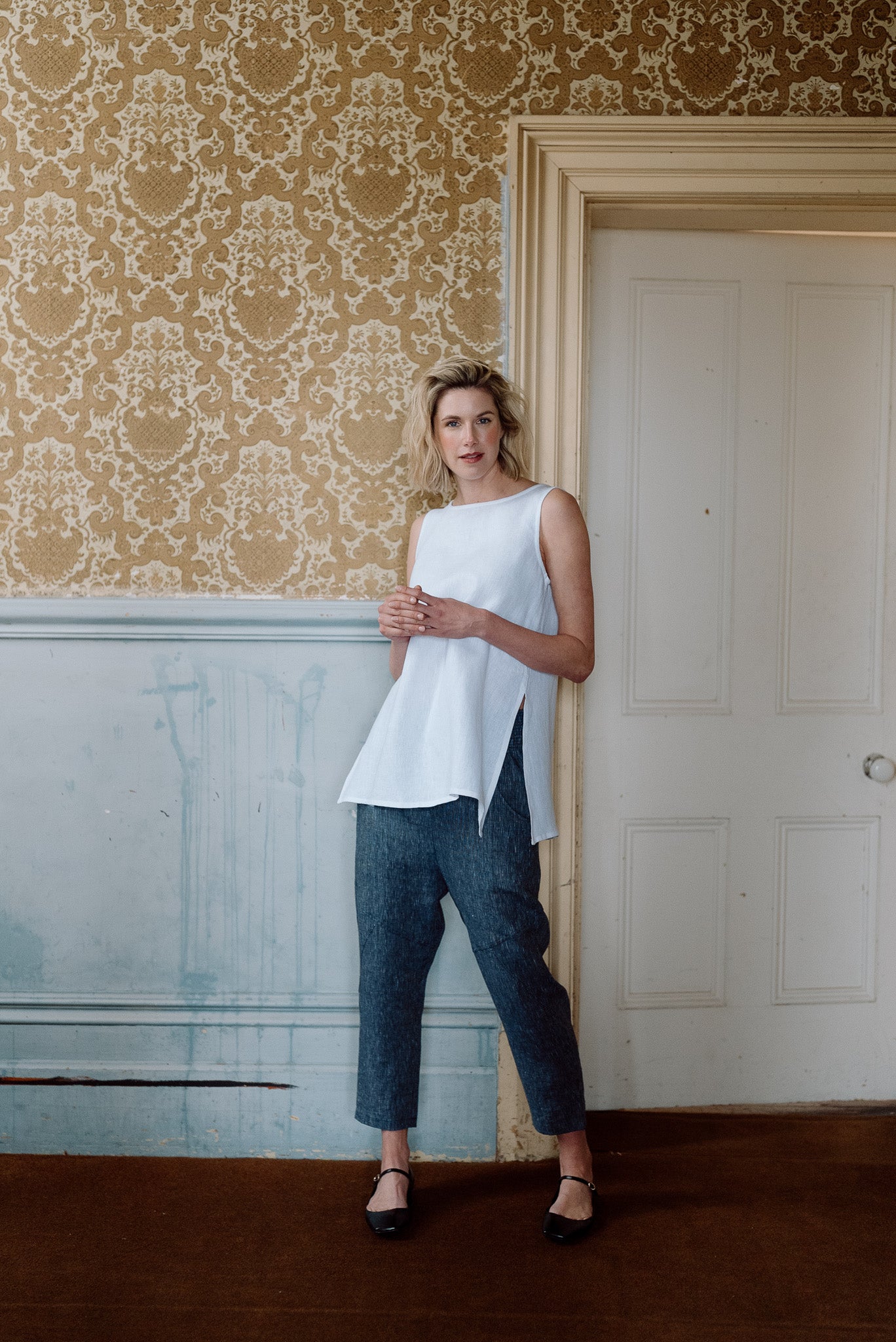 Asher Top | White