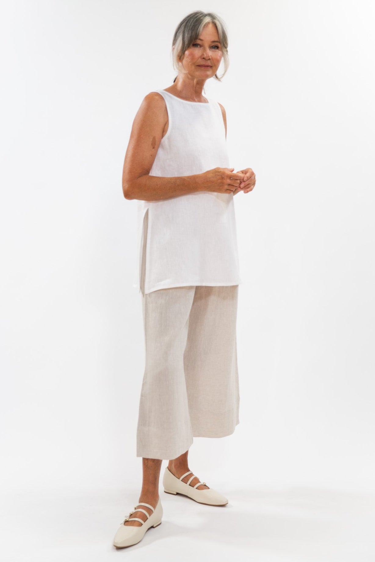 Asher Top | White