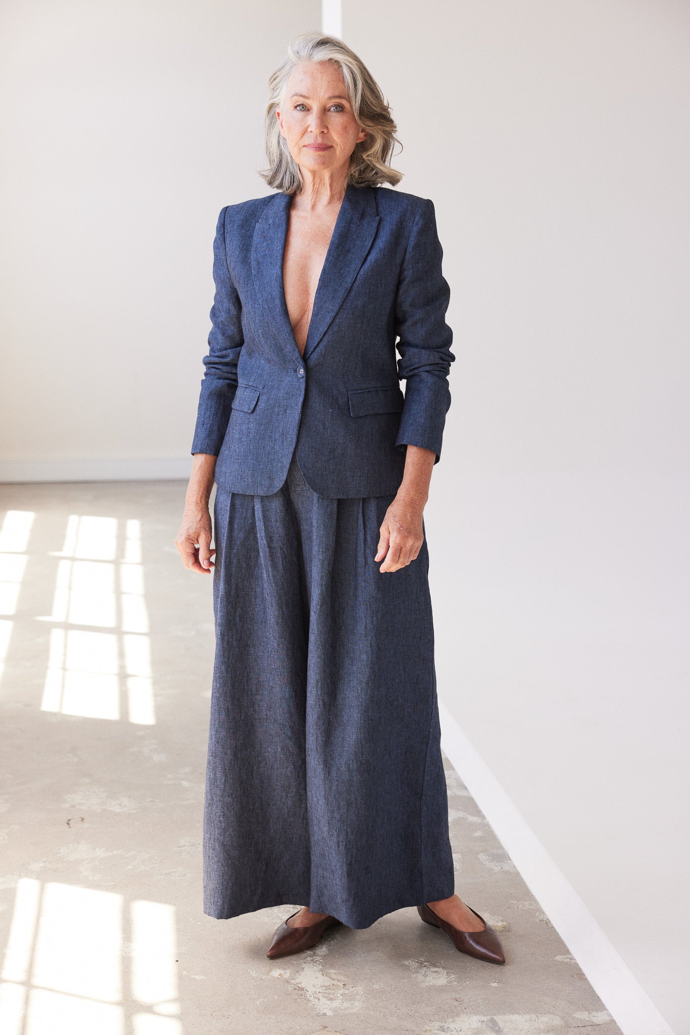 Brooklyn Fitted Blazer | Navy