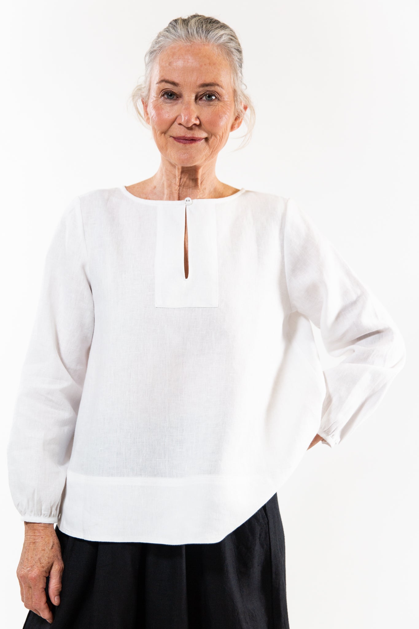 Cleo Top | White