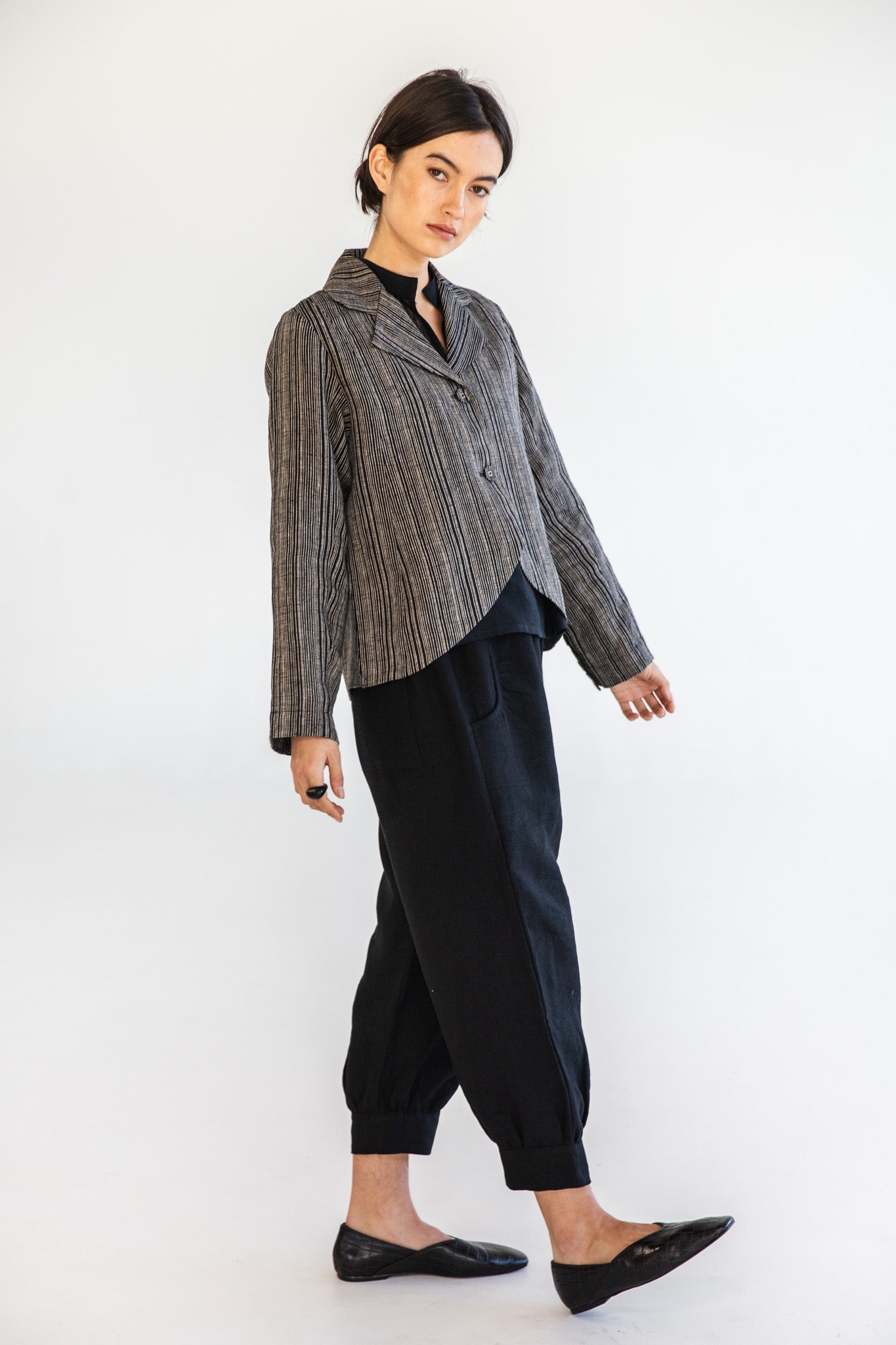 Conran Blazer | Raven Stripe