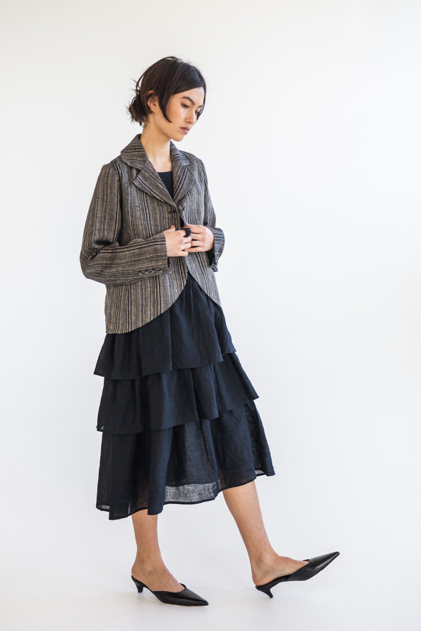 Conran Blazer | Raven Stripe